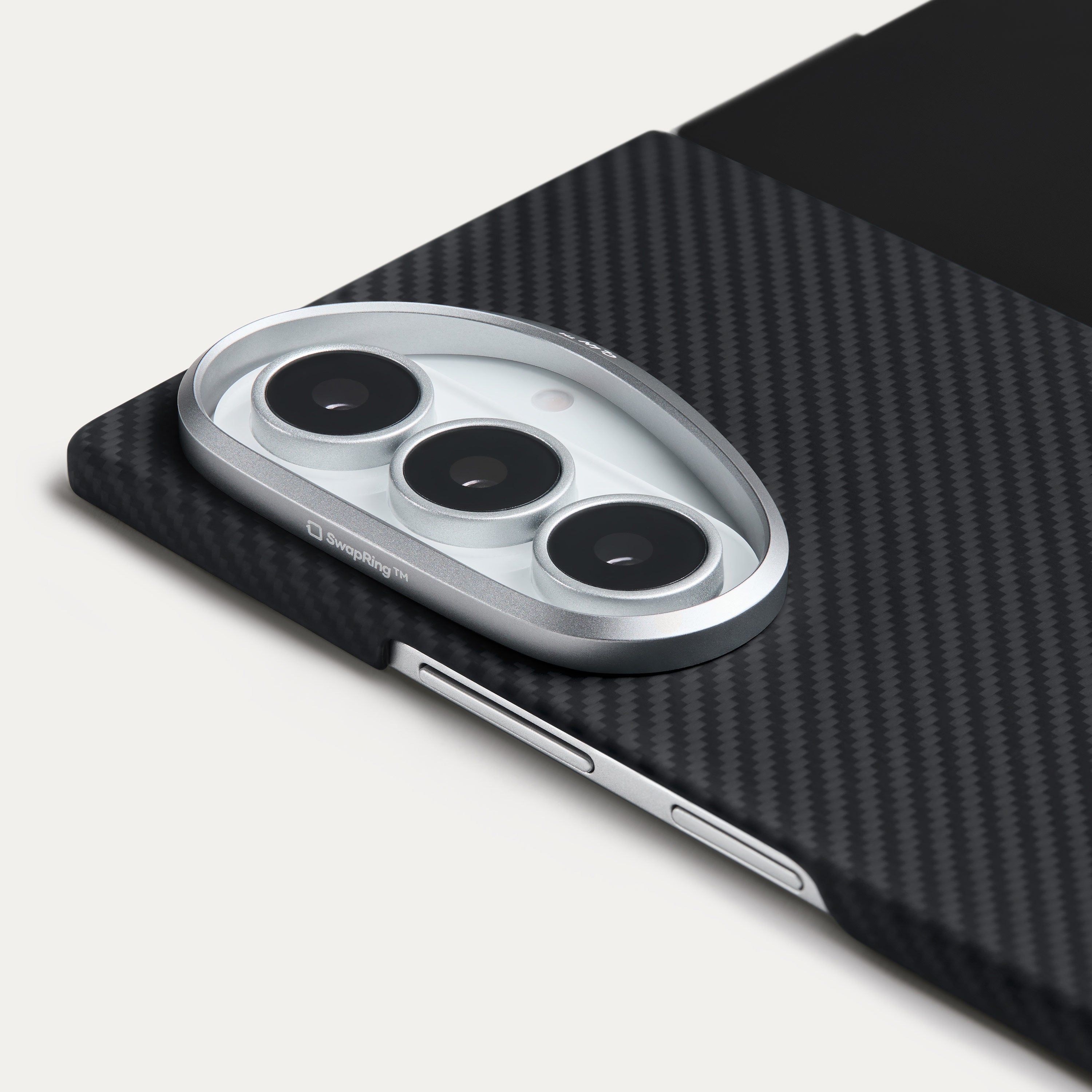 Pitaka Z Fold 8 Ultra Fusion Weaving Case With Ultra-Slim Touch - Black/Gray