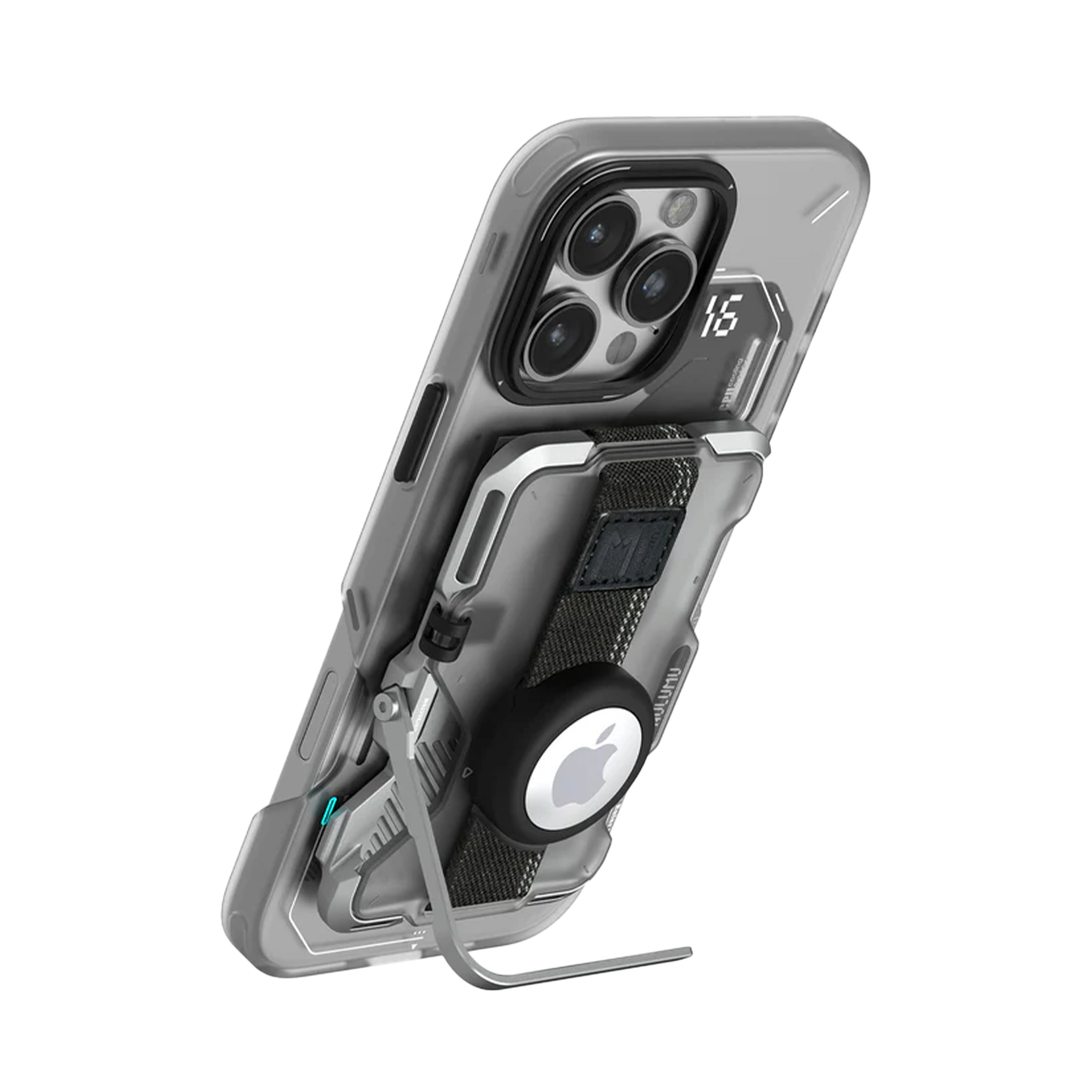Aulumu Multi-Tool Magnetic Metal Wallet Frosted Cover MagSafe - G03