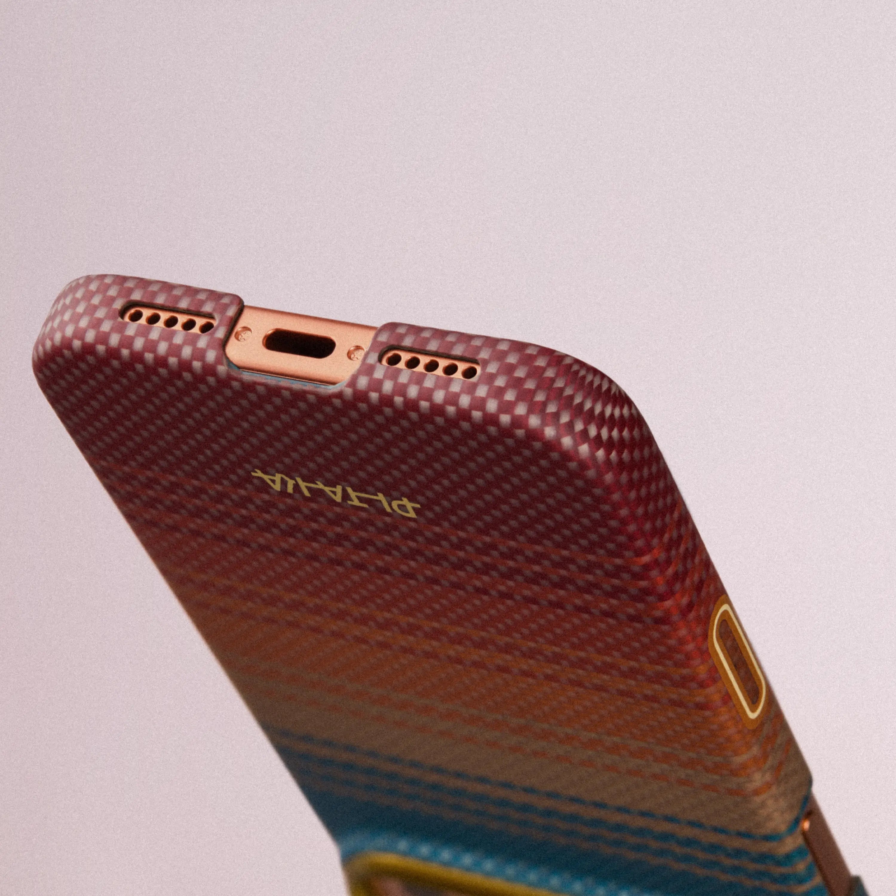 Pitaka Ultra-Slim Case With PitaTap Camera Control for iPhone 17 Pro Max - Sunset California Dream 01