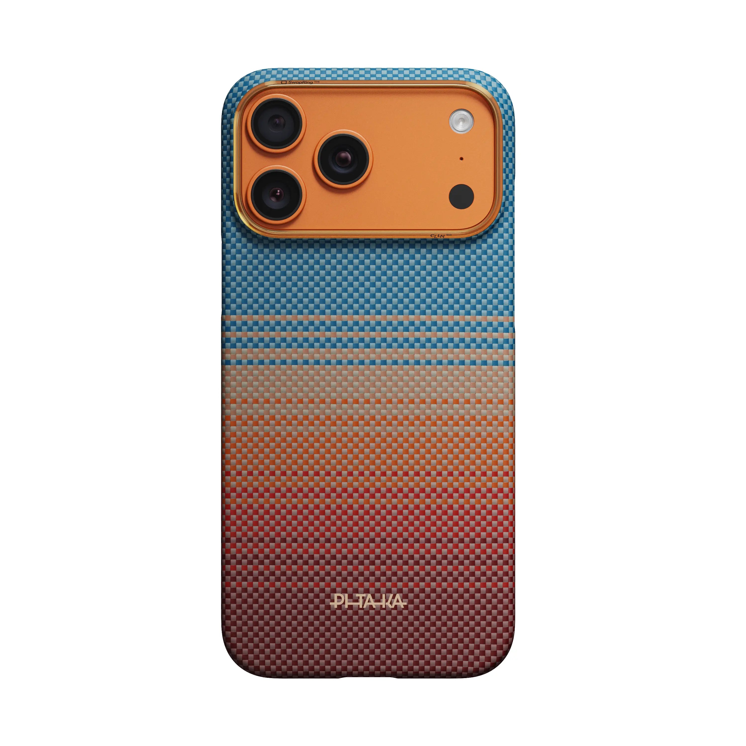 Pitaka Ultra-Slim Case With PitaTap Camera Control for iPhone 17 Pro Max - Sunset California Dream 01