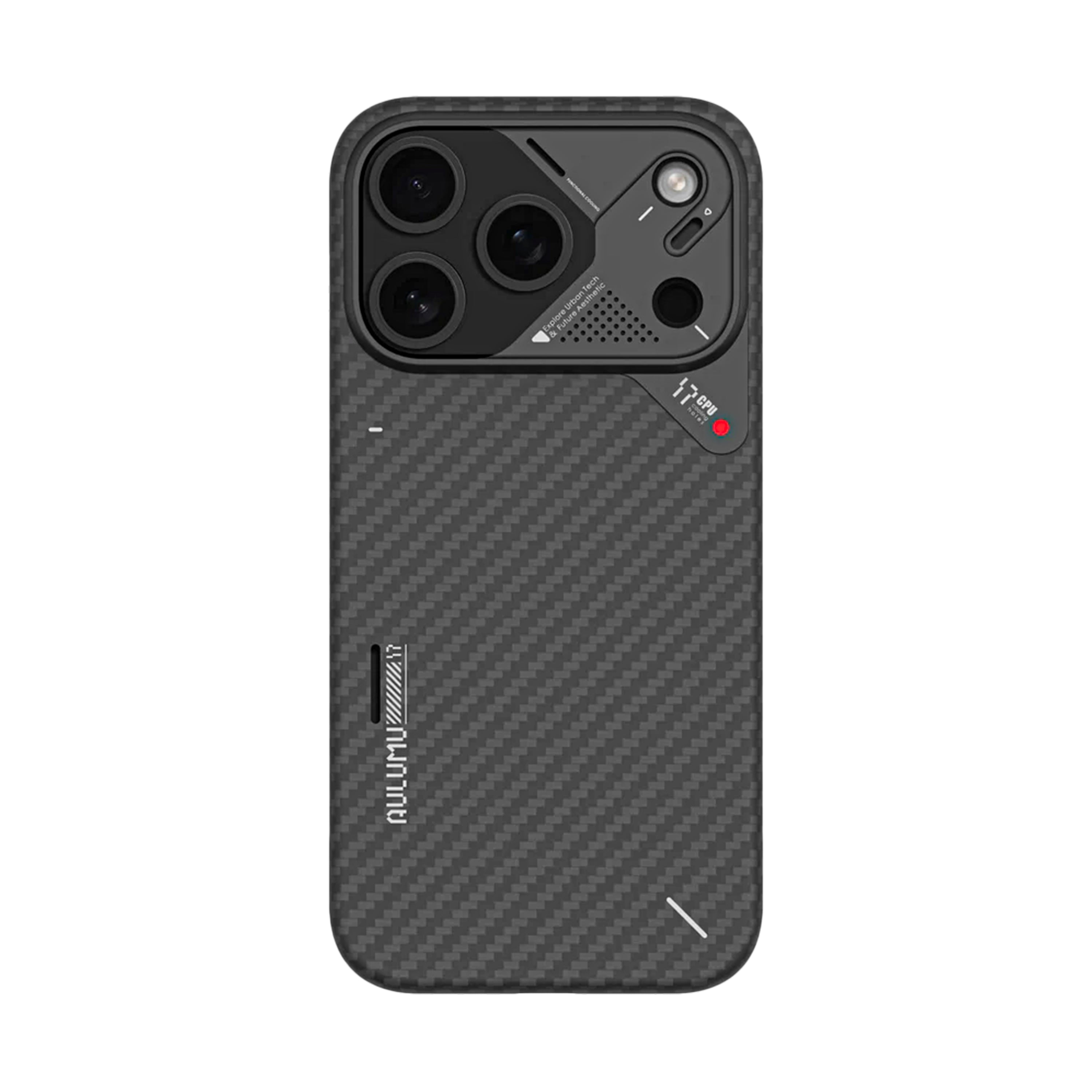 Aulumu Aramid Fiber Case for iPhone 17 Pro Max - A17