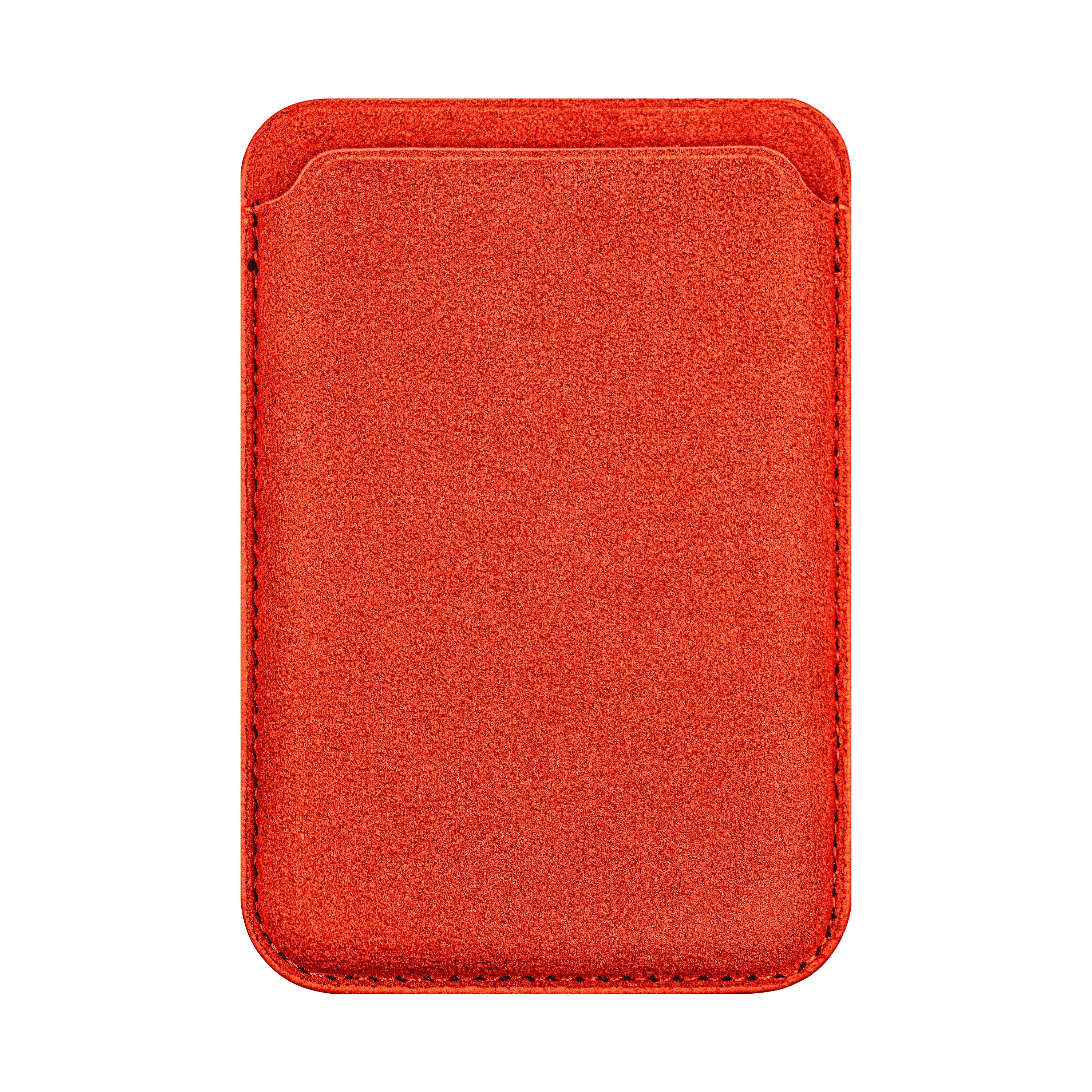 A-Case Alcantara Leather Premium Magnetic Card Holder - Kadife
