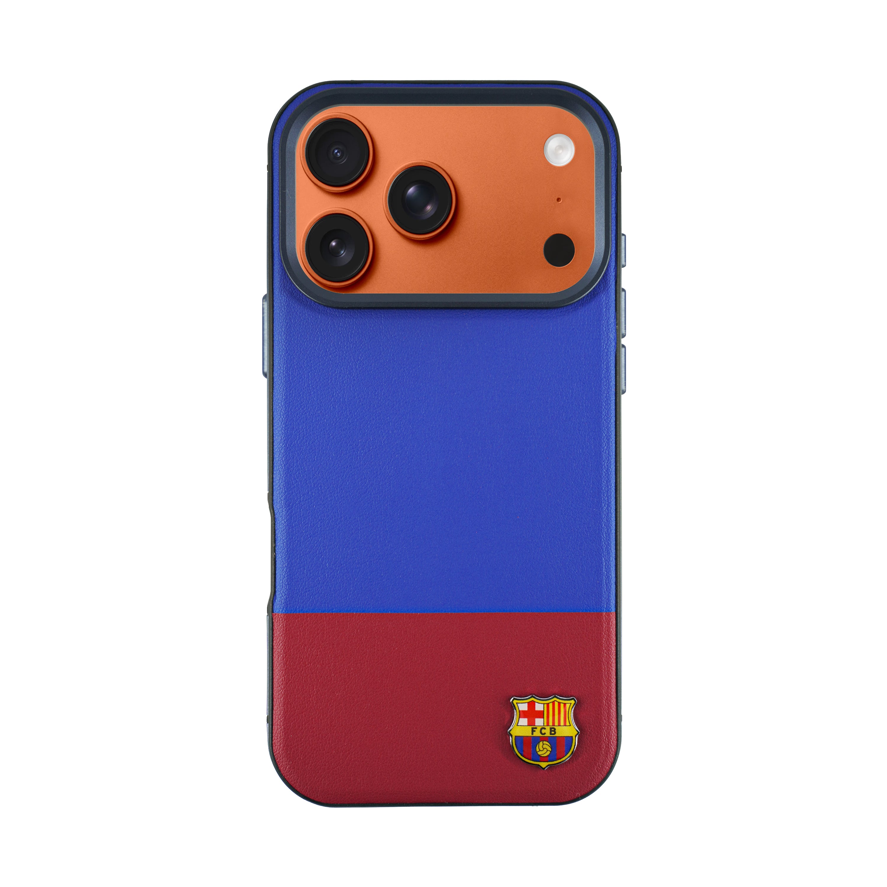 FC Barcelona Heritage Leather Case For iPhone 17 Pro Max