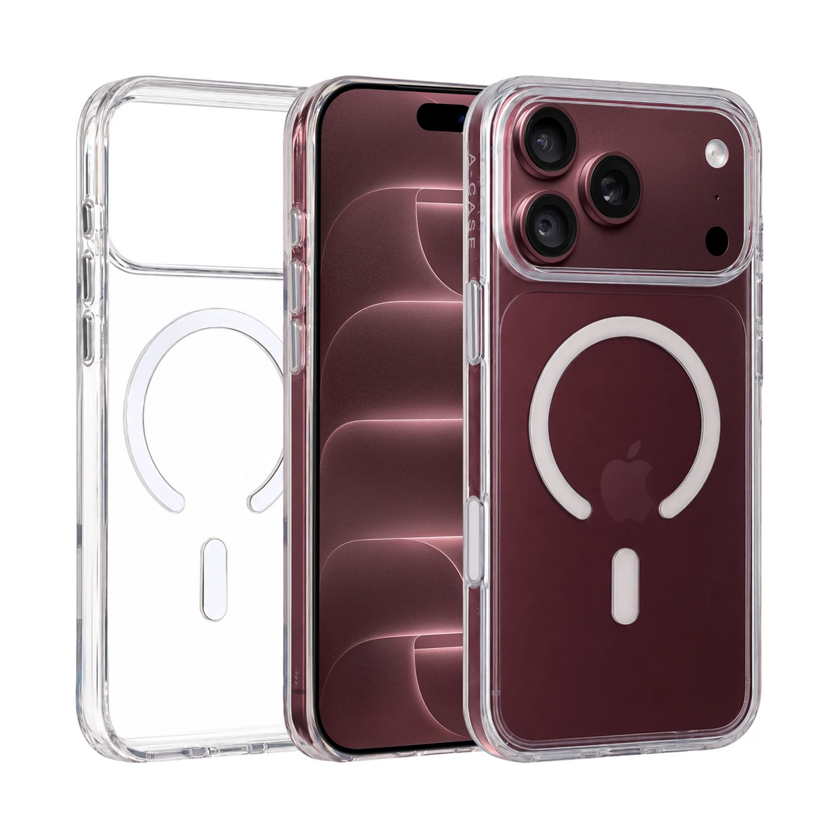 A-Case Transparent TPU Clear Case For iPhone 18 Pro - Aras
