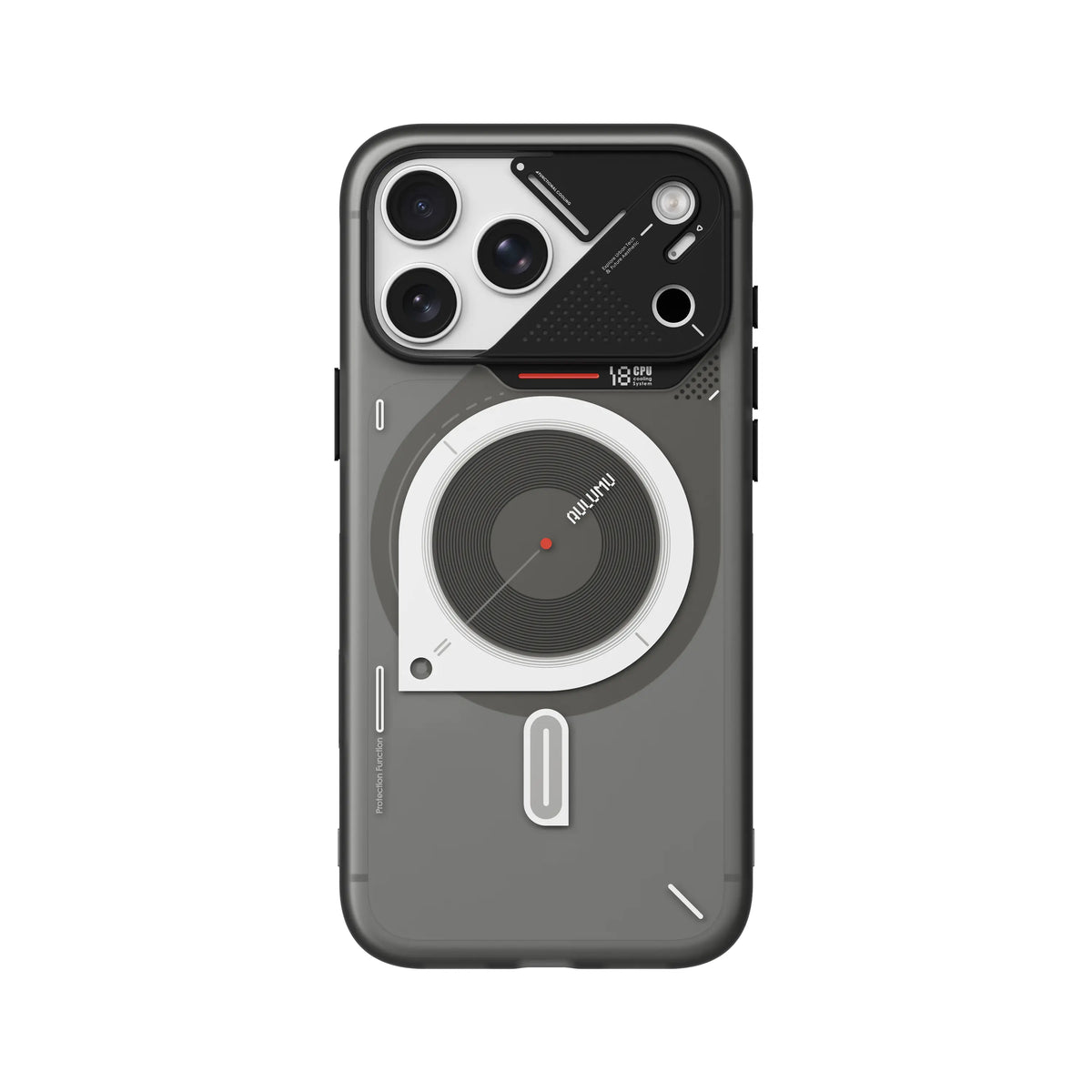 Aulumu Frosted TPU Full-Cover Case for iPhone 18 Pro Max - Hyper