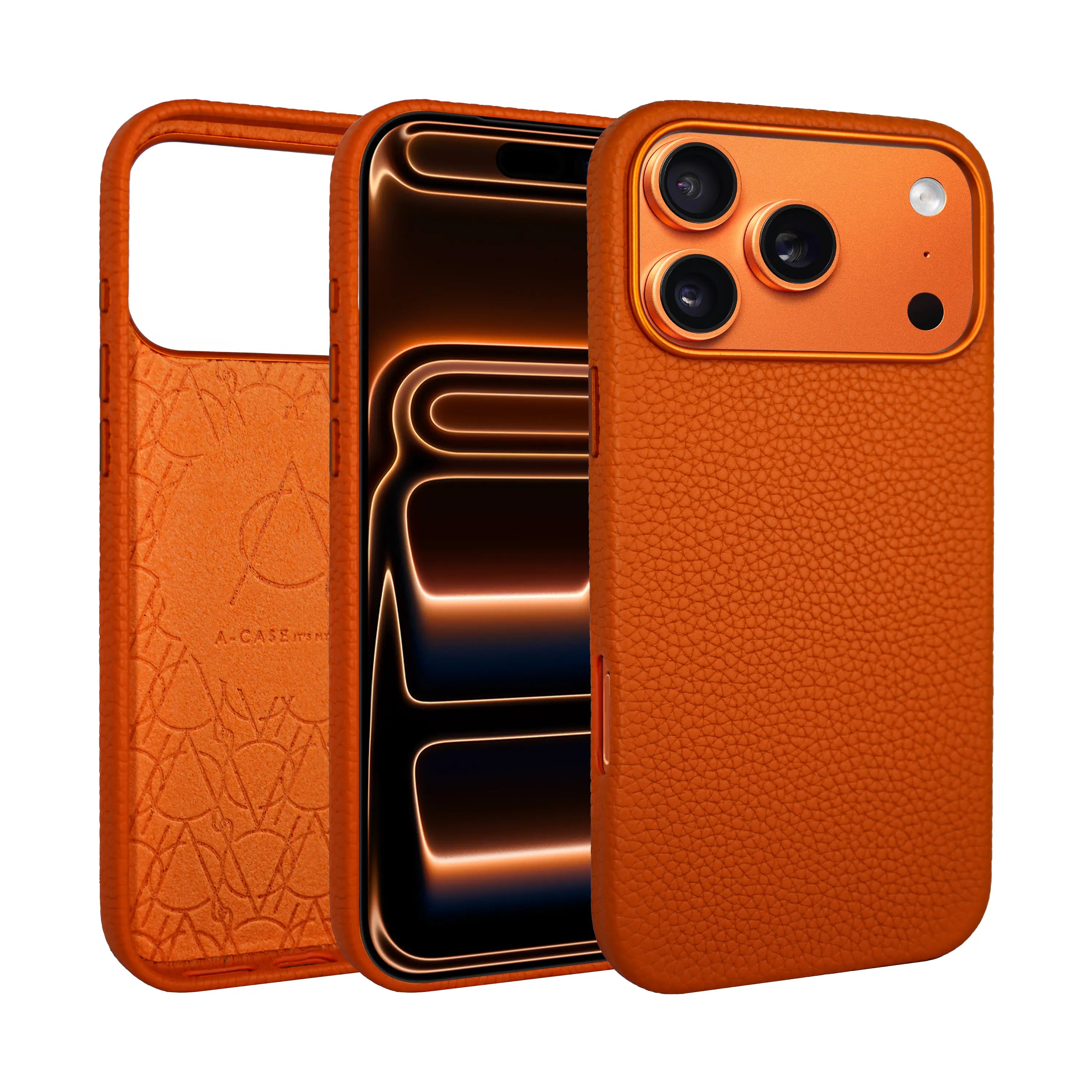A-Case Genuine Leather Case for iPhone 17 Pro Max - Amur