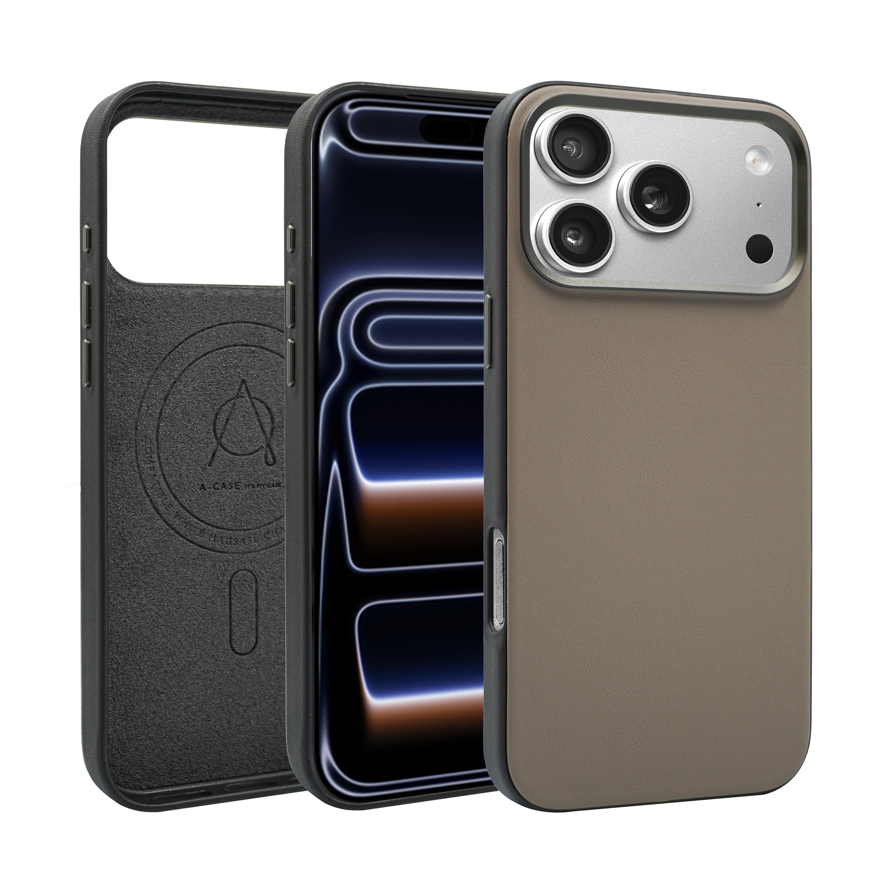 A-Case Vegan Leather Case For iPhone 17 Pro - Kilyos