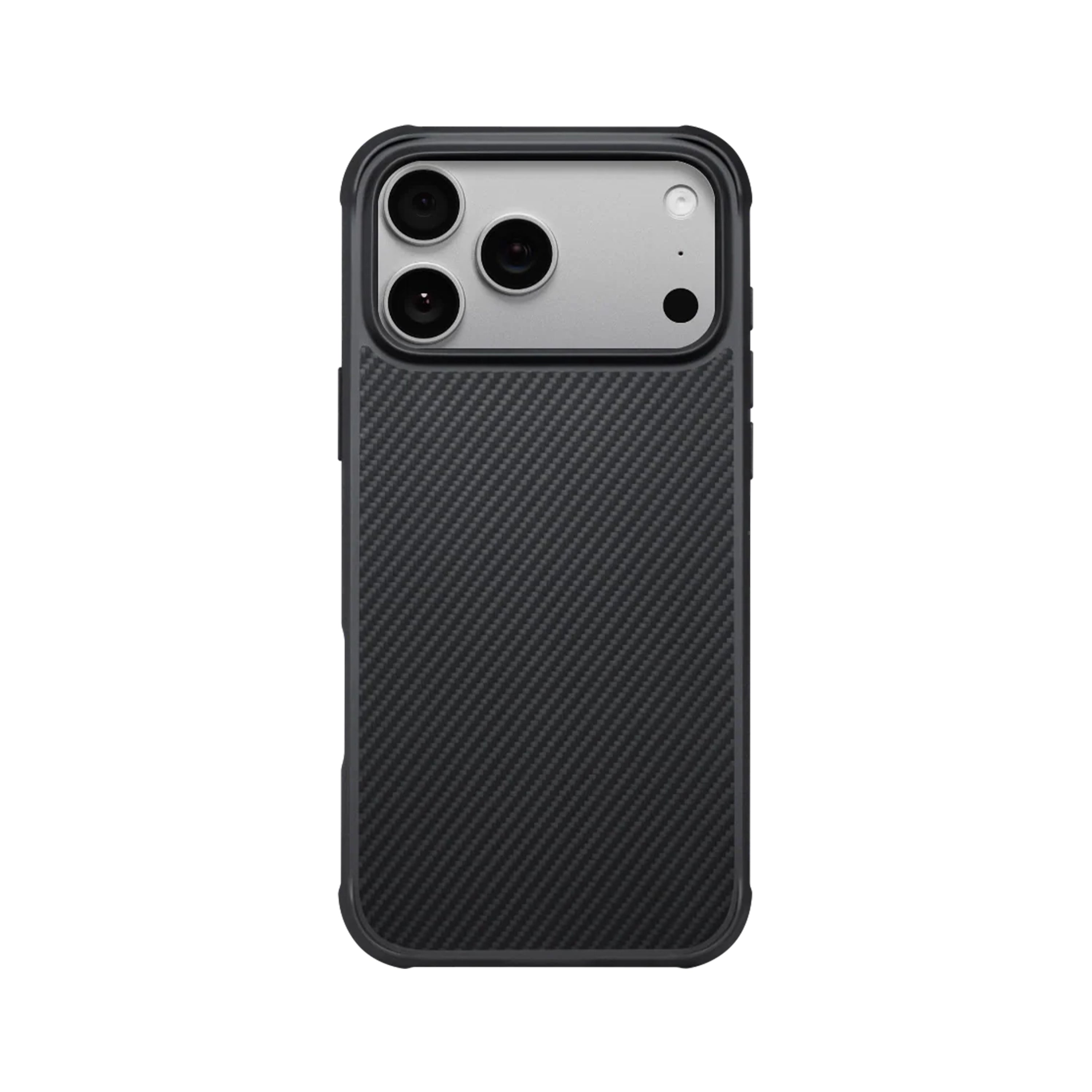 Pitaka Aramid Fiber Pro-Guard Case for iPhone 17 Pro - Black/Gray