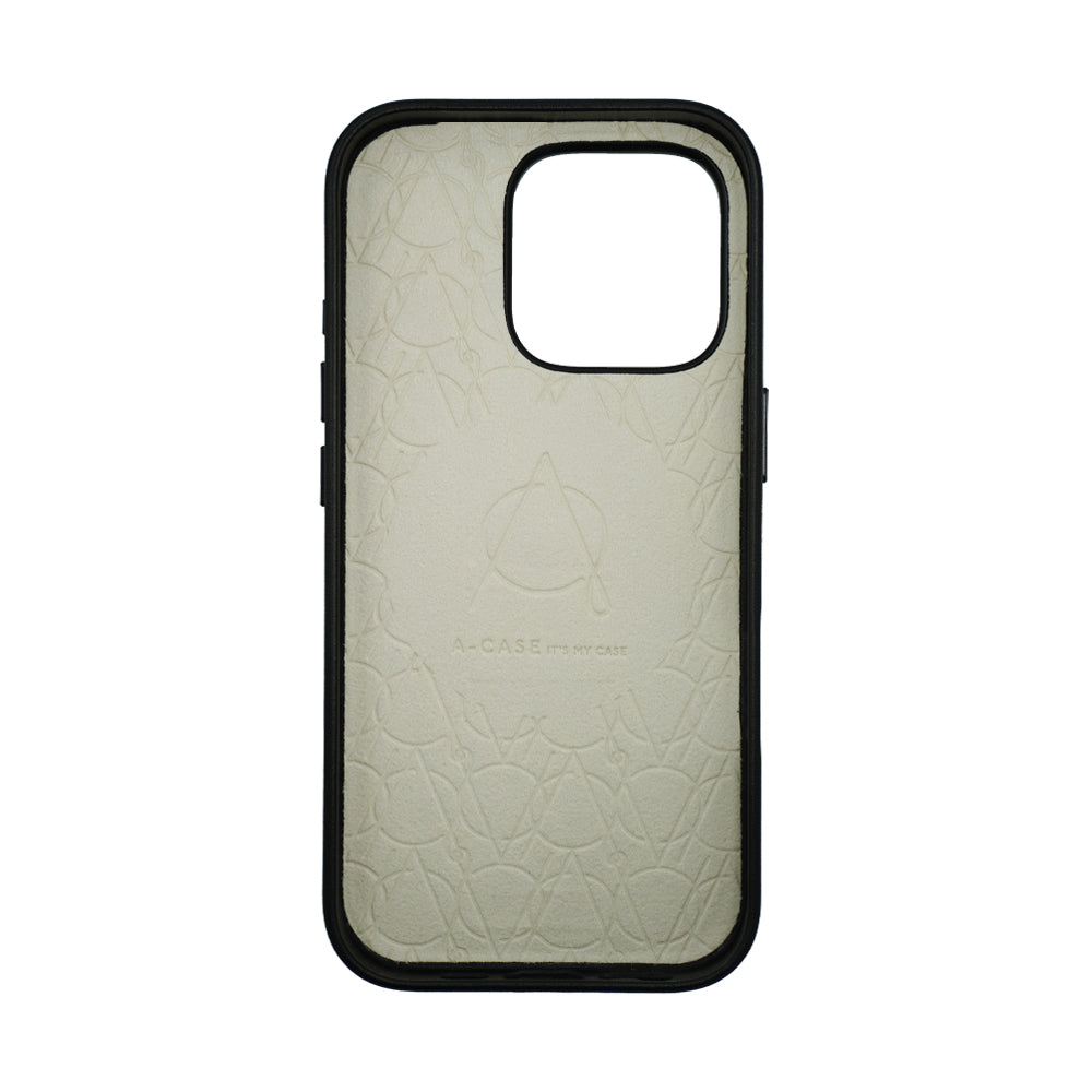 A-Case Vegan Leather Case For iPhone 16 Pro Max - Tank Pro