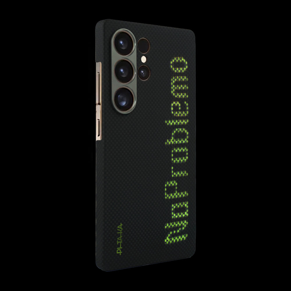 Pitaka Tactile Woven Case for Samsung S25 Ultra - No Problemo