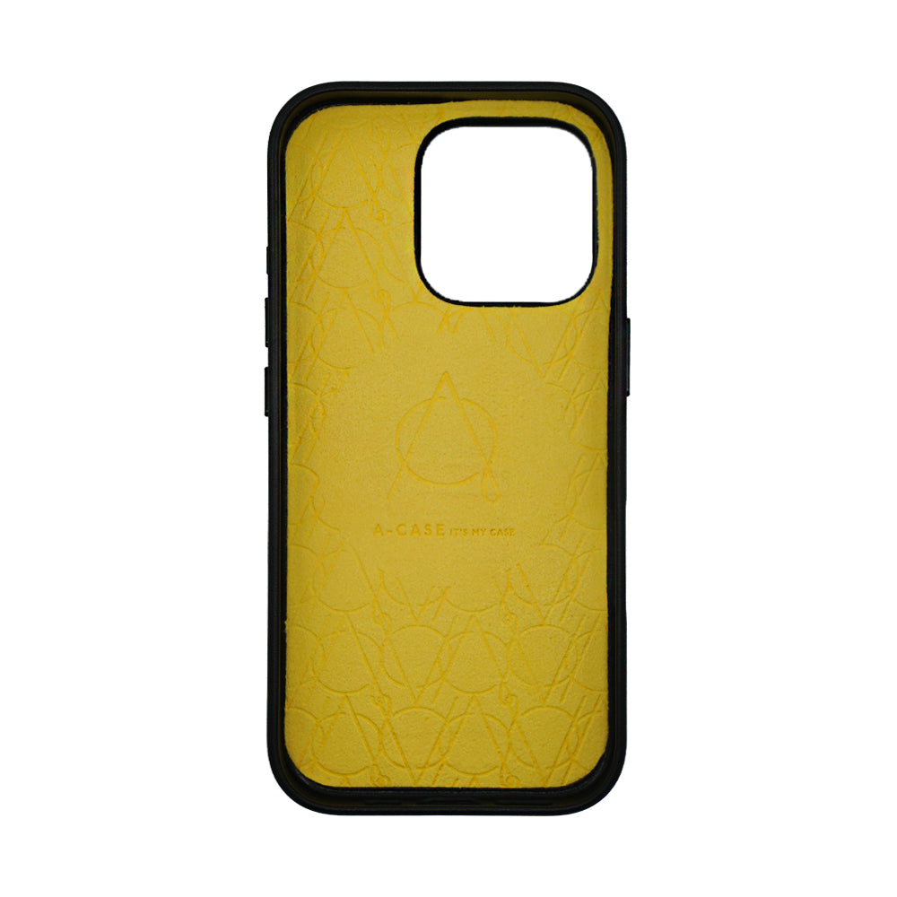 A-Case Vegan Leather Case For iPhone 16 Pro Max - Tank Pro