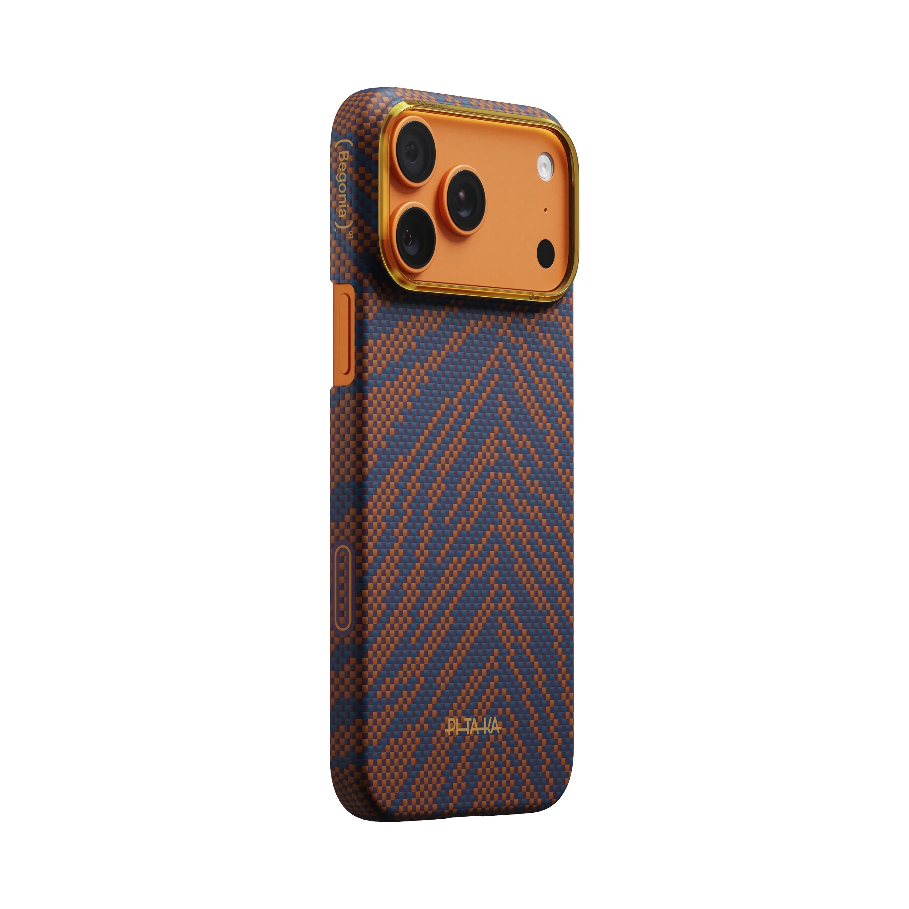 Pitaka Ultra-Slim Case With PitaTap Camera Control for iPhone 17 Pro Max - Breath of Veins