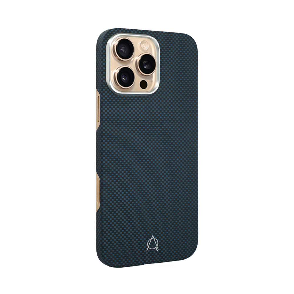 A-Case Aramid Fiber Slim Case For iPhone 16 Pro Max - Desen