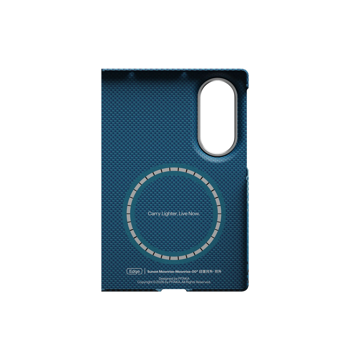 Pitaka Z Fold 8 Fusion Weaving Case With Ultra-Slim Touch - Moonrise