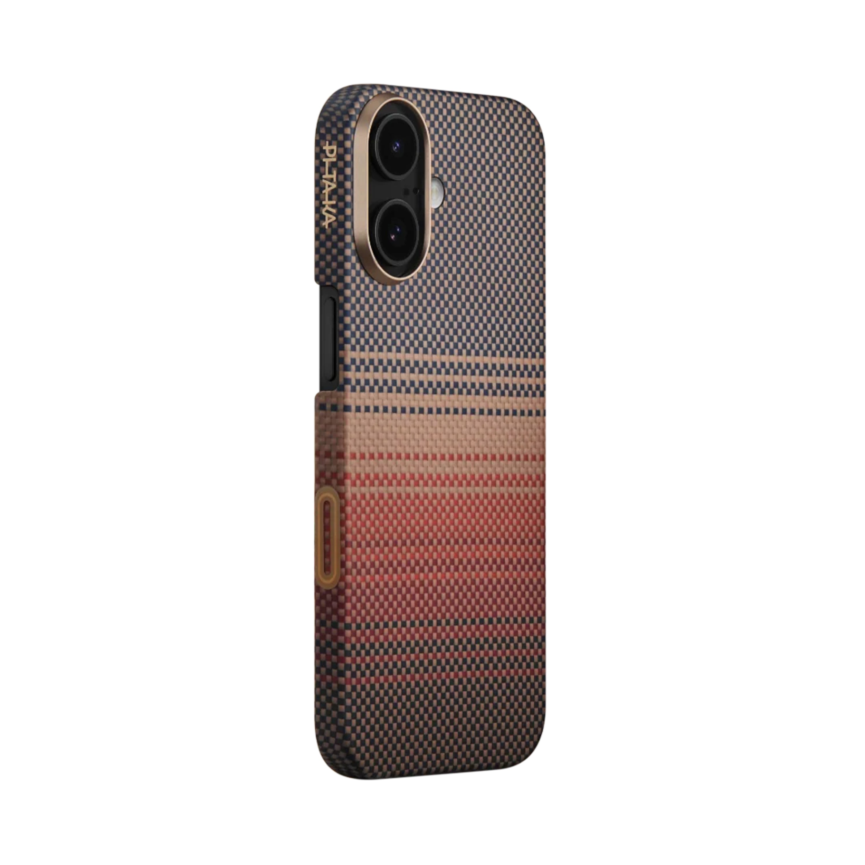 Pitaka Aramid Fiber Ultra-Slim Case With PitaTap Camera Control for iPhone 17 - Sunset