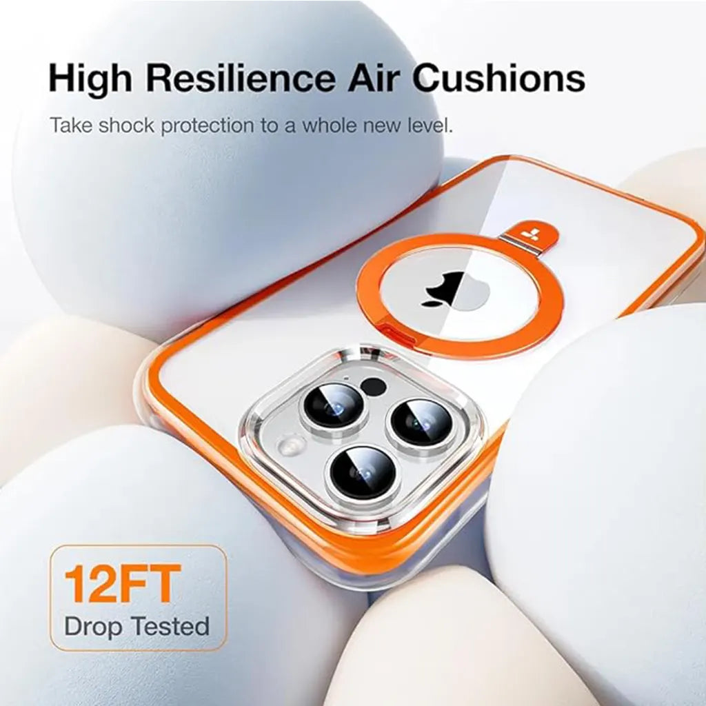 UPRO Ostand SS Air-Castle Magnetic Case For iPhone 15 Pro Max