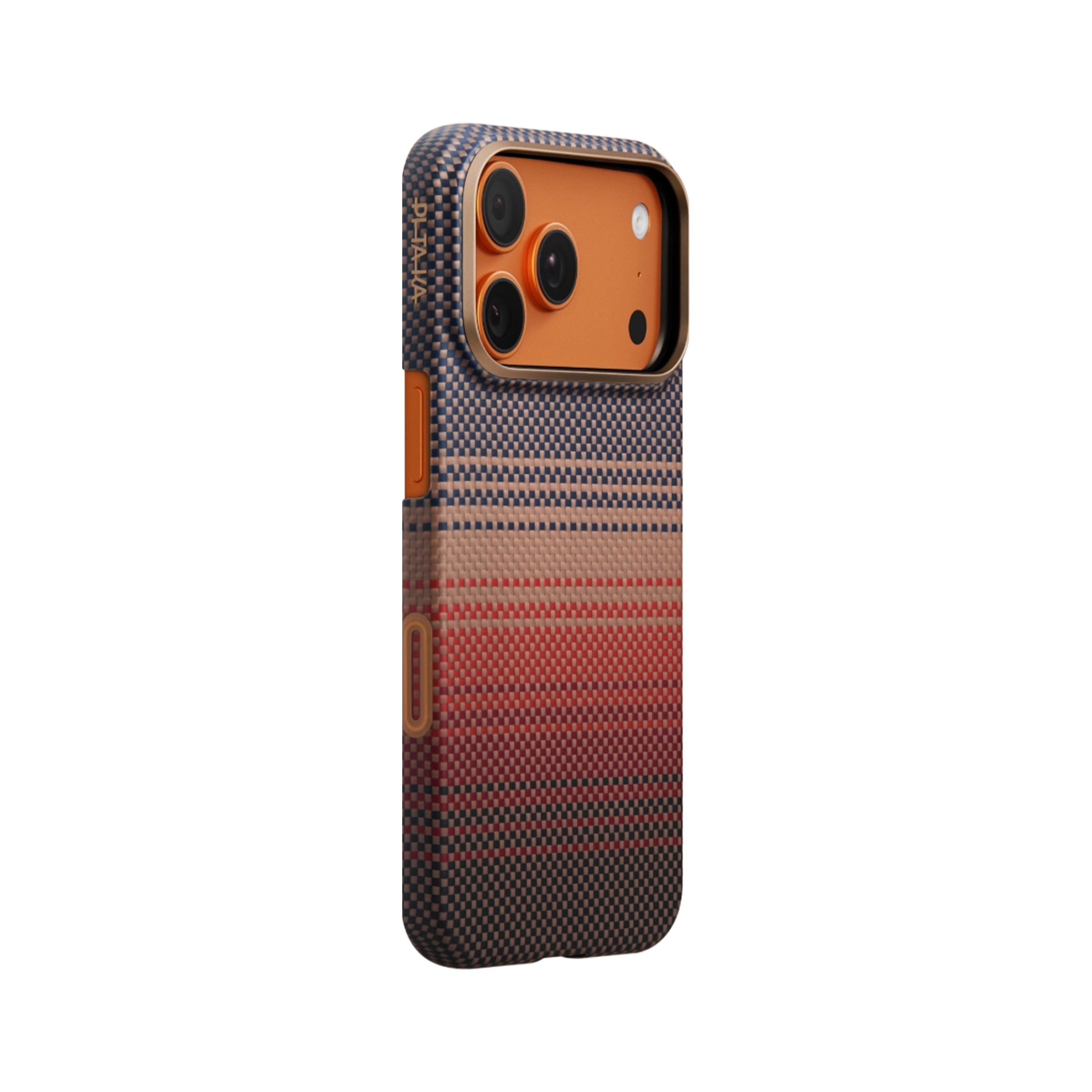 Pitaka Aramid Fiber Ultra-Slim Case With PitaTap Camera Control for iPhone 17 Pro - Sunset