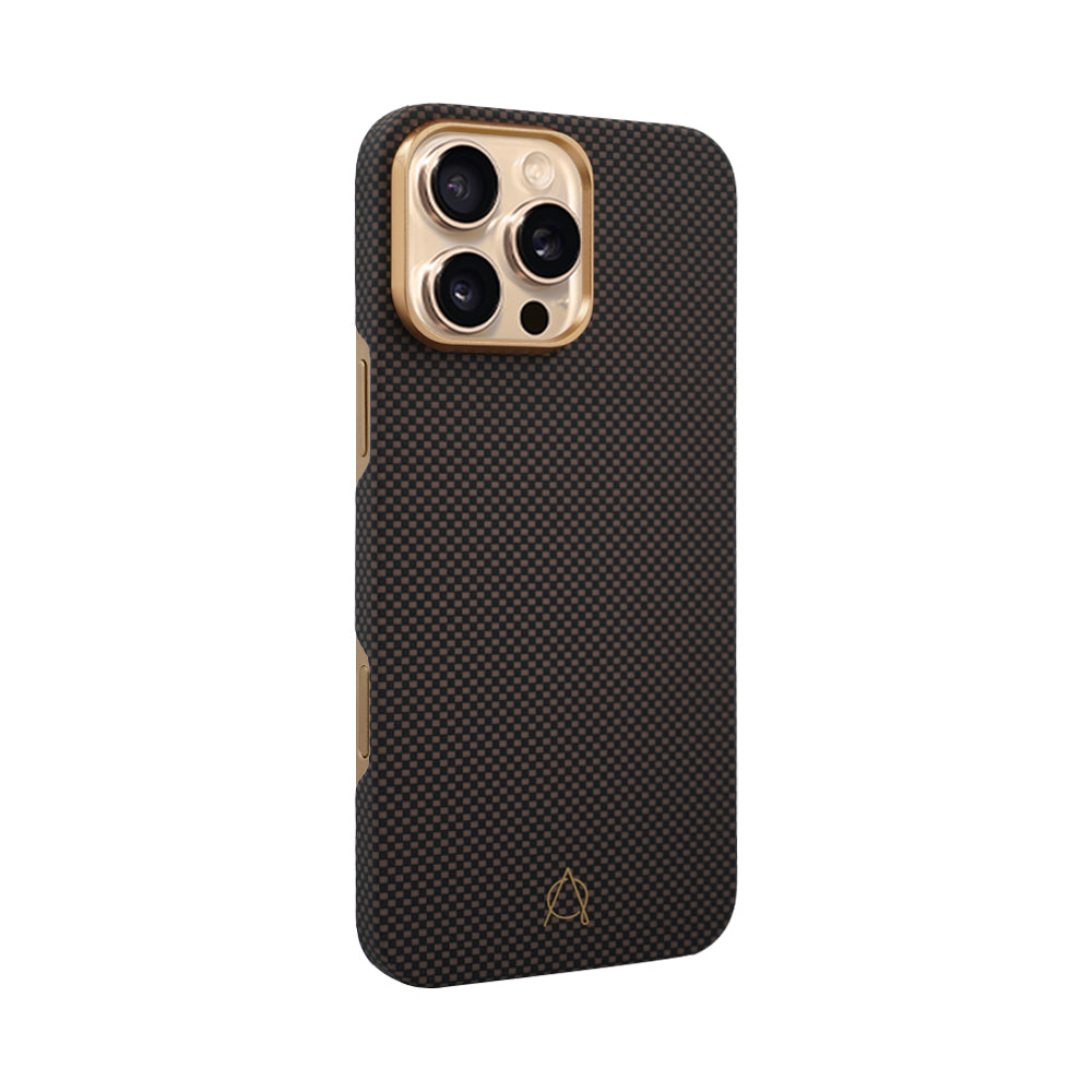 A-Case Aramid Fiber Slim Case For iPhone 16 Pro Max - Desen