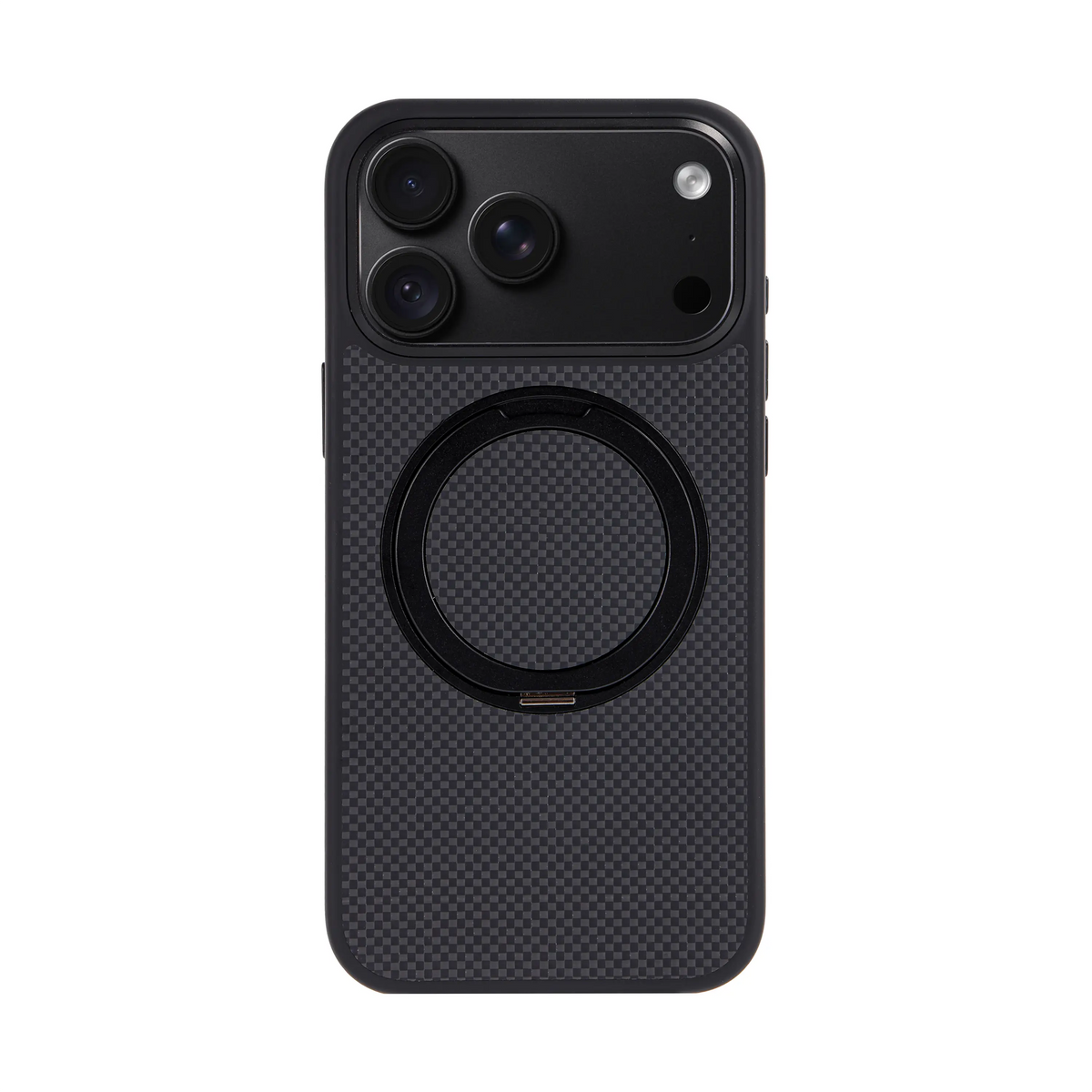 A-Case Aramid Fiber Phone Case With Stand For iPhone 18 Pro Max - Desen
