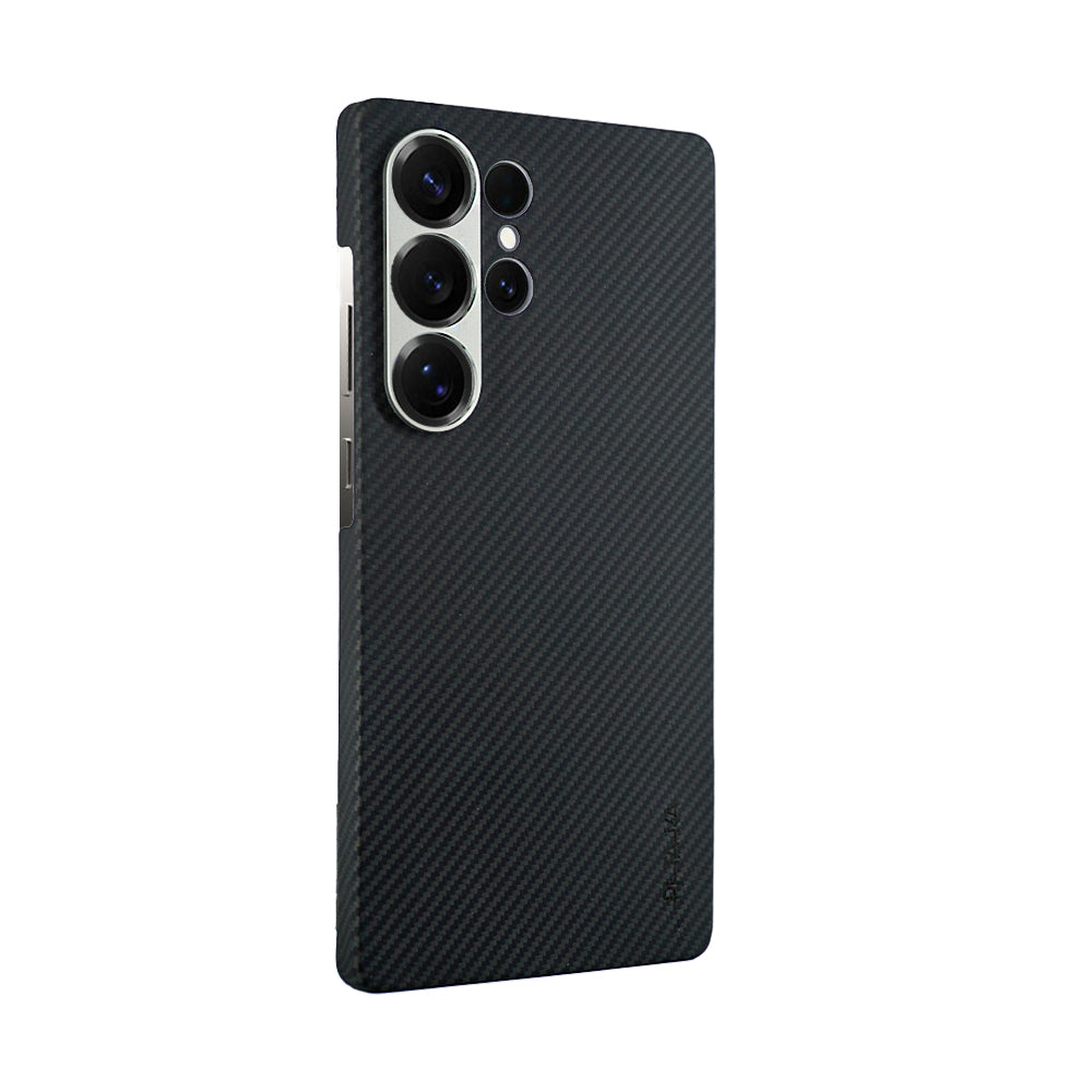 Pitaka Tactile Woven Case for Samsung S25 Ultra - Black/Gray