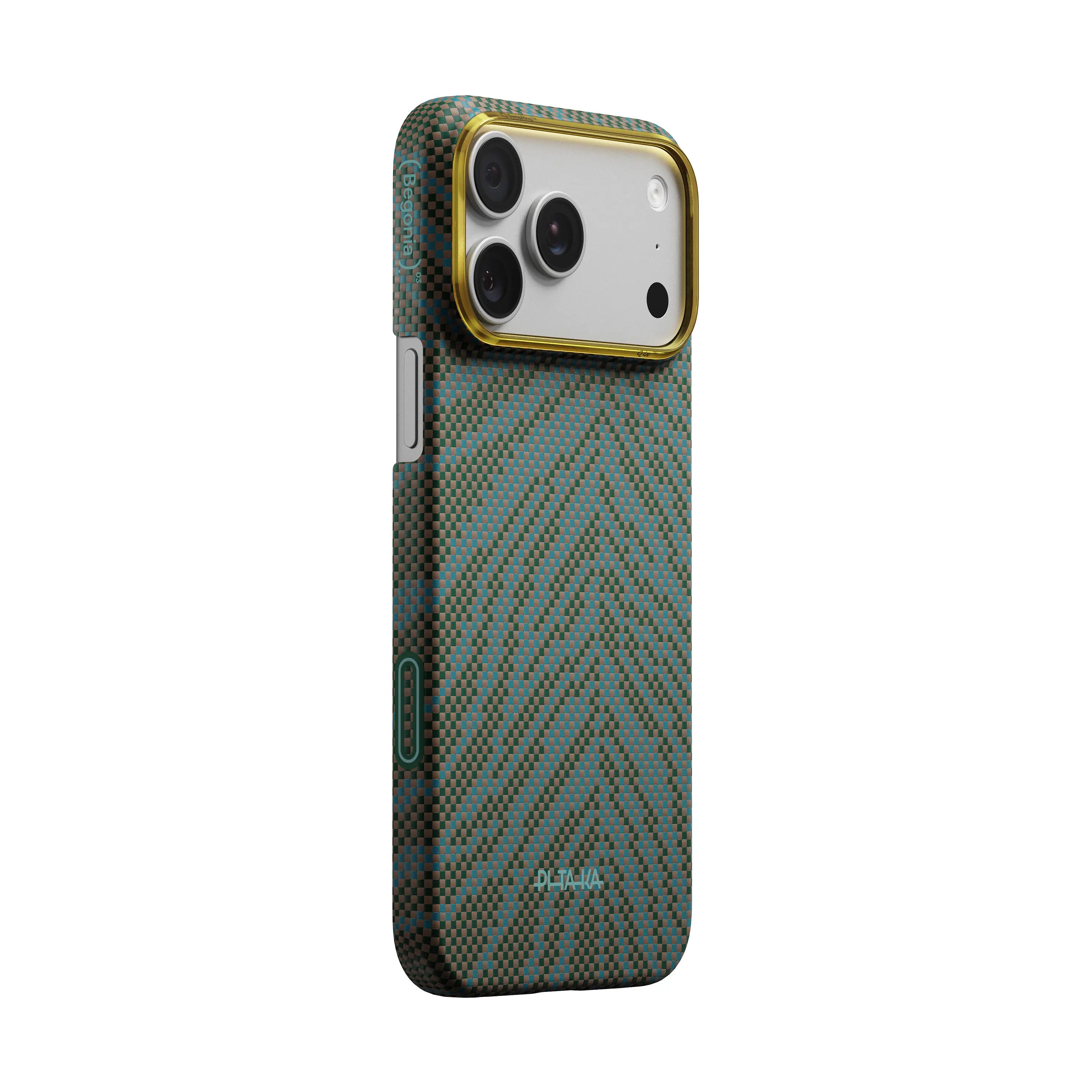 Pitaka Ultra-Slim Case With PitaTap Camera Control for iPhone 17 Pro - Breath of Veins
