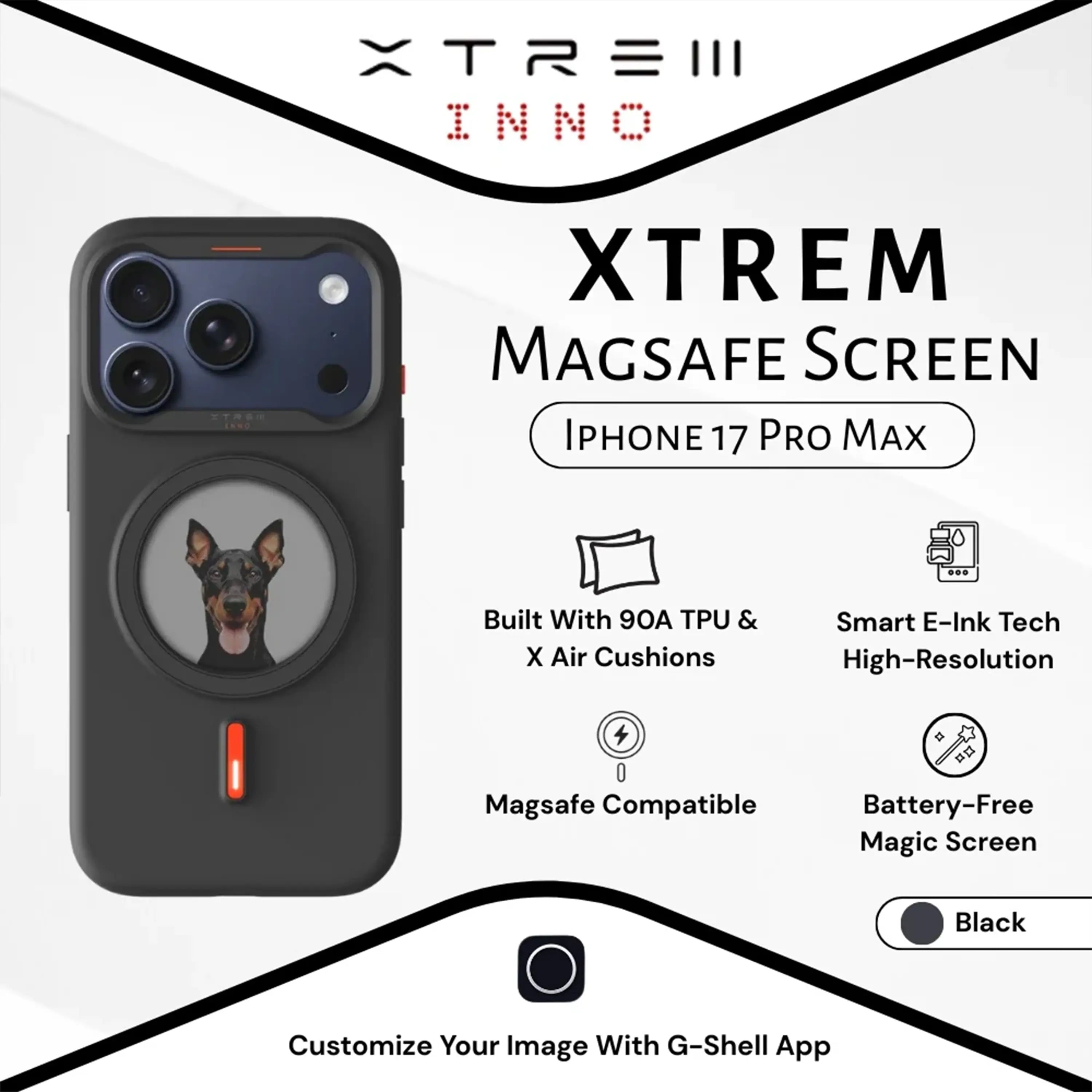 Xtrem Magsafe Custom Screen Case for iPhone 17 Pro