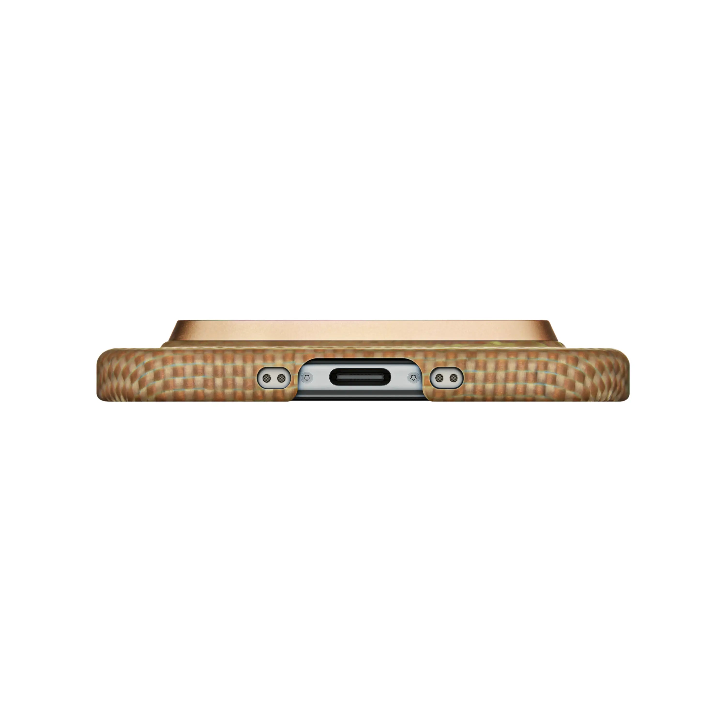 Pitaka Aramid Ultra-Slim Case With PitaTap for iPhone 17 Air - Golden Glint