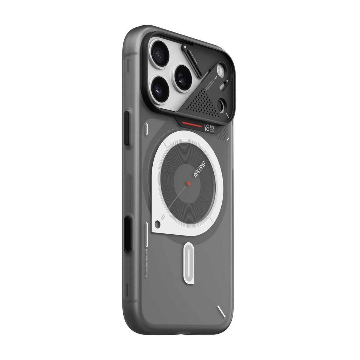 Aulumu Frosted TPU Full-Cover Case for iPhone 18 Pro Max - Hyper