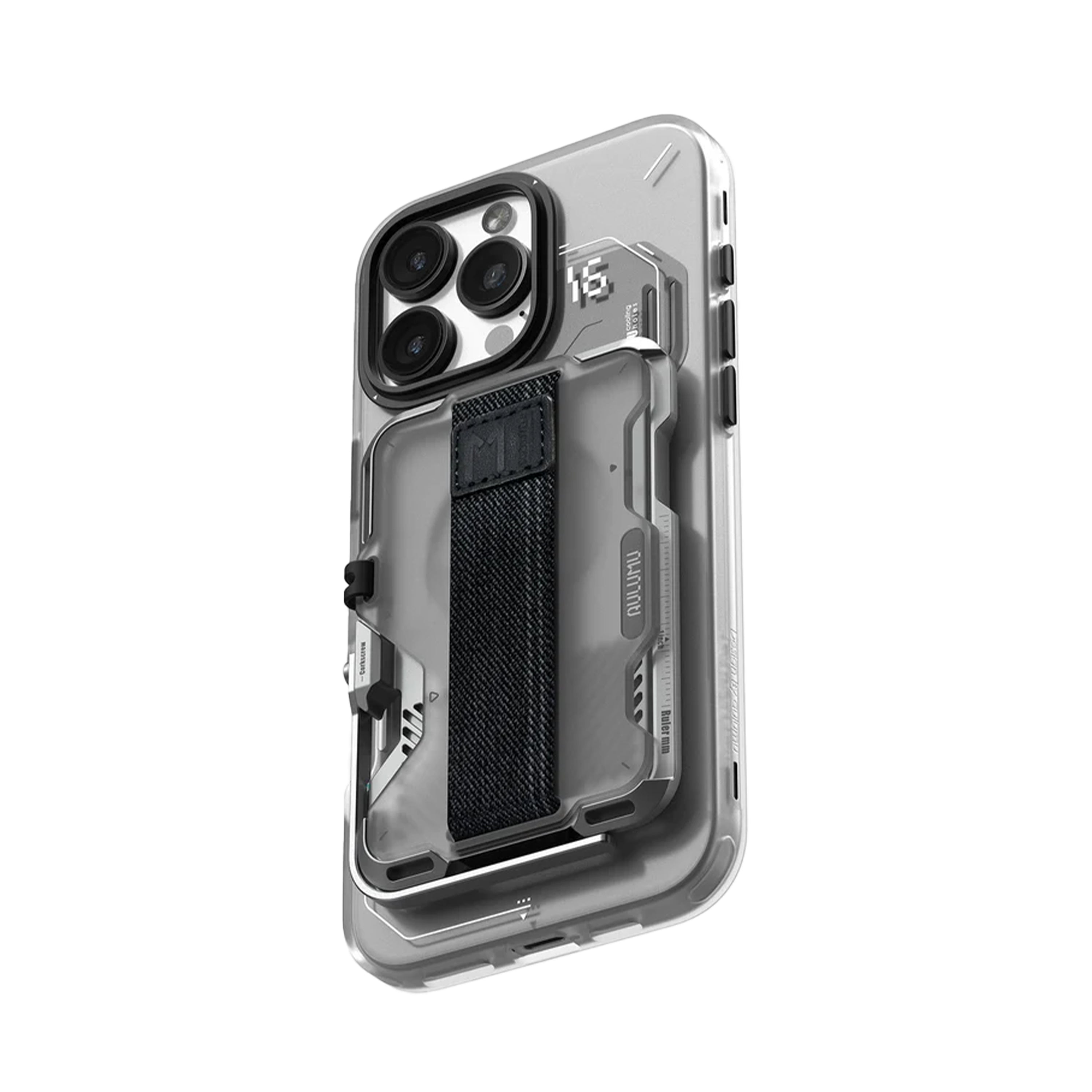Aulumu Multi-Tool Magnetic Metal Wallet Frosted Cover MagSafe - G03