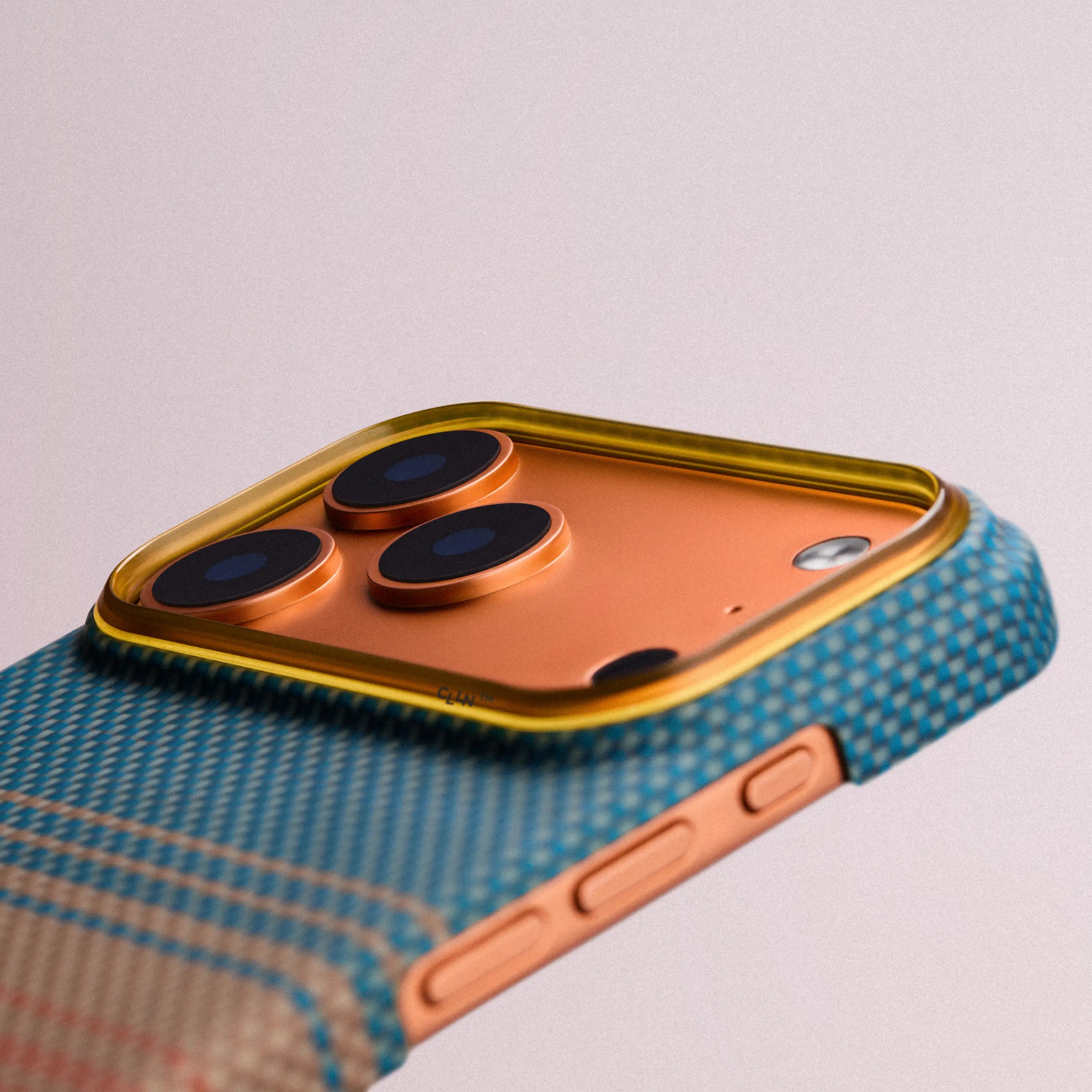 Pitaka Ultra-Slim Case With PitaTap Camera Control for iPhone 17 Pro Max - Sunset California Dream 01