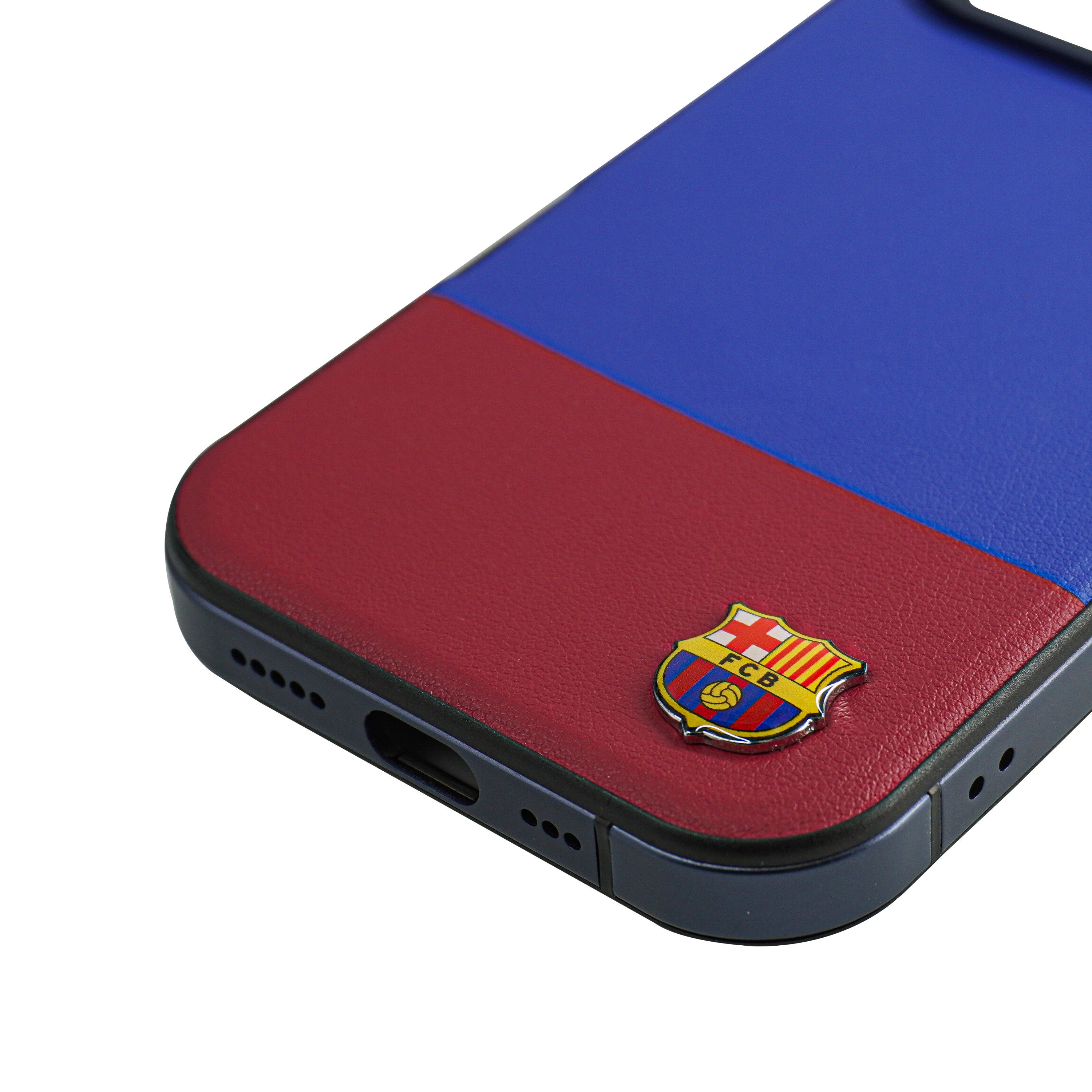 FC Barcelona Heritage Leather Case For iPhone 17 Pro Max