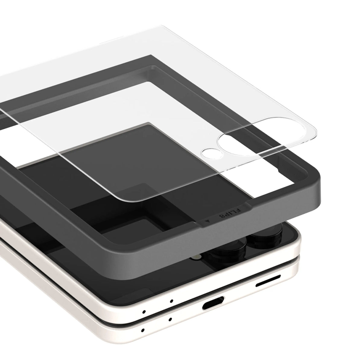 Araree Core Screen Protector 2 Pack For Galaxy Z Flip 8 - Clear