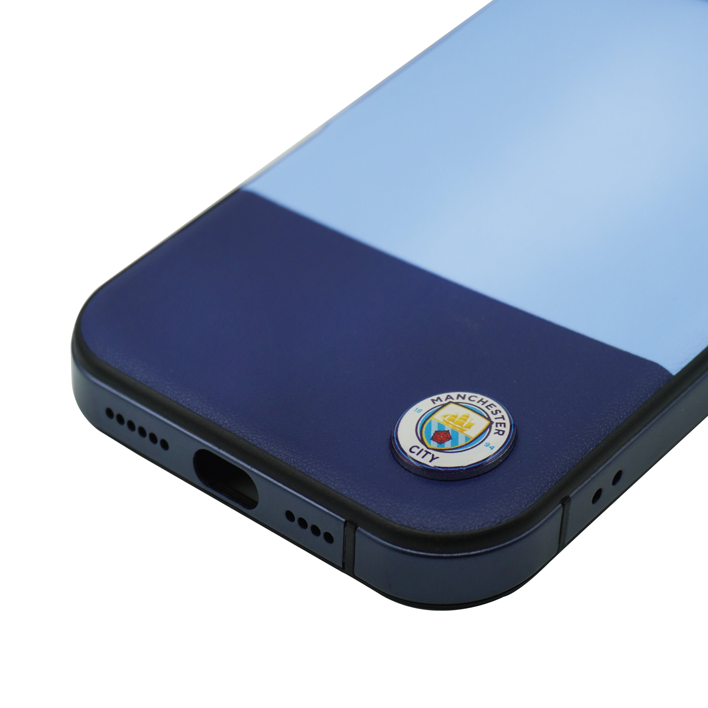 Manchester City FC Heritage Leather Case For iPhone 17 Pro Max