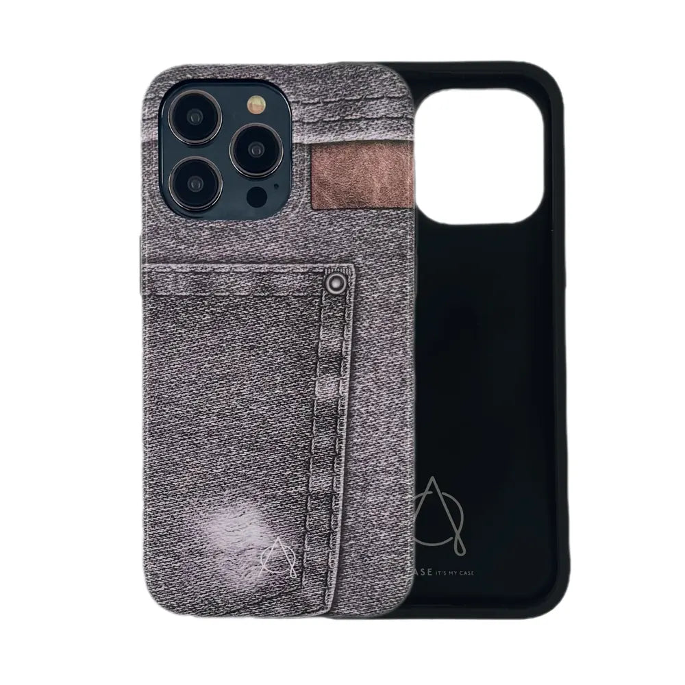 Denim Series For iPhone 15 Pro Max - Blue