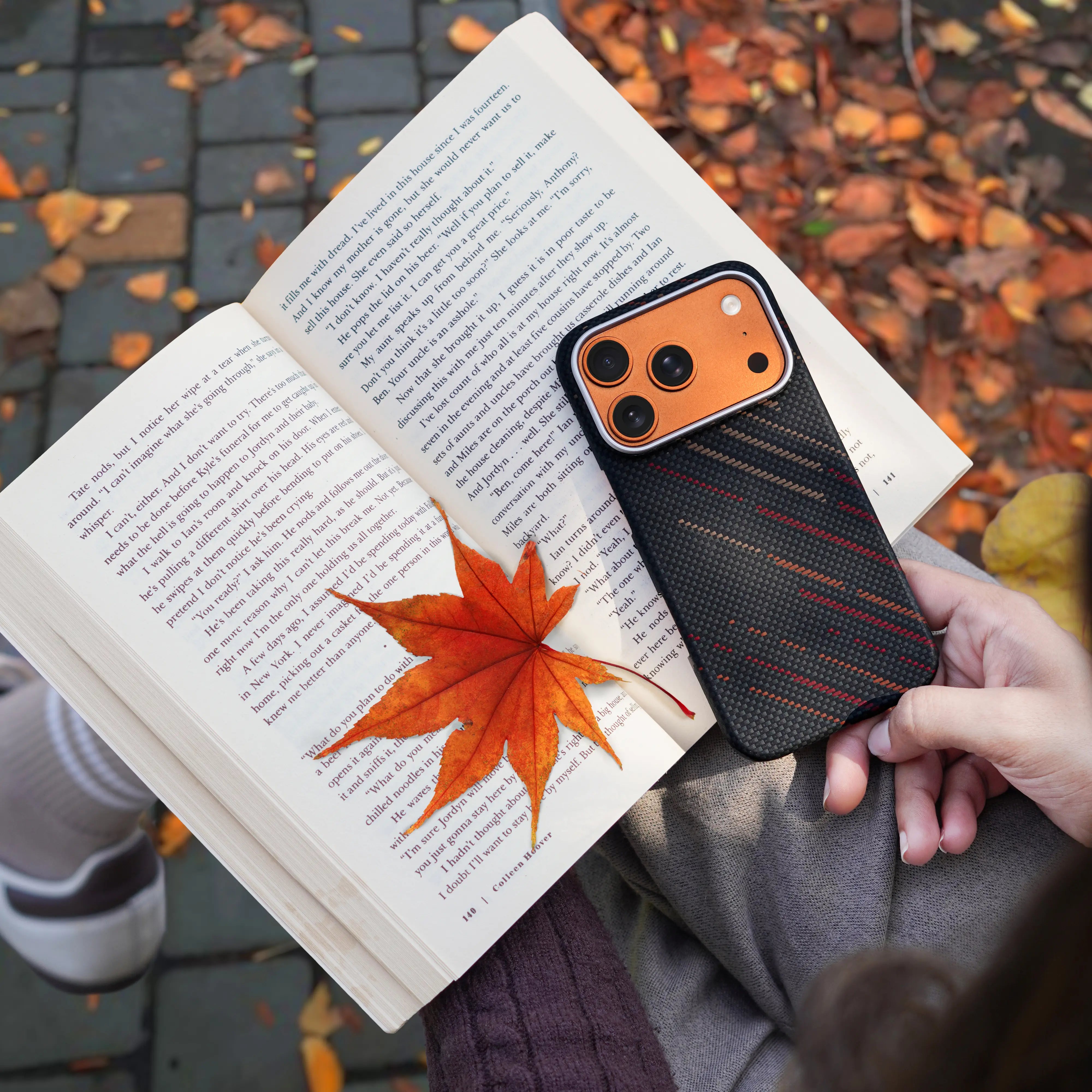 A-Case Aramid Fiber Case For iPhone 17 Pro - Autumn