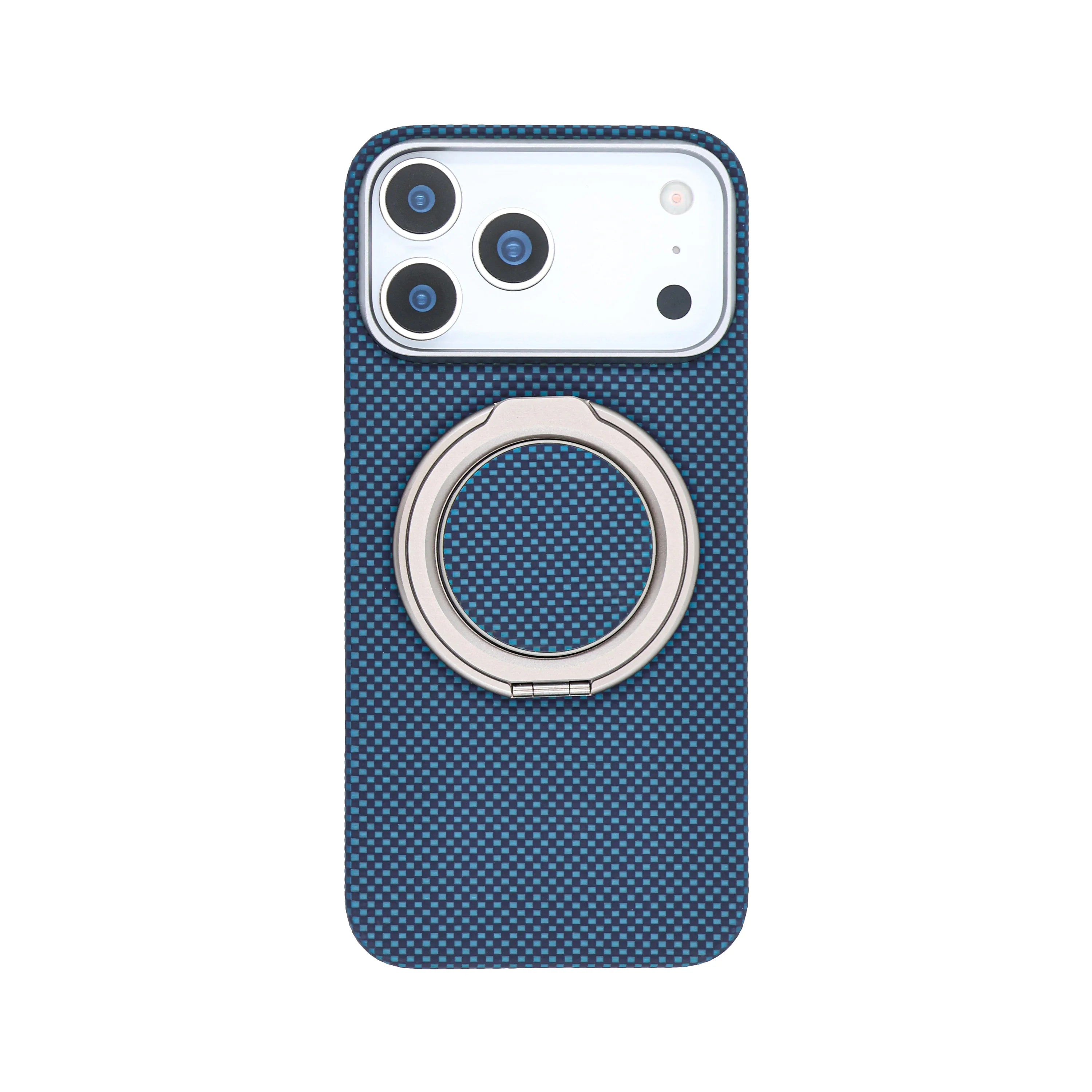 A-Case Aramid Fiber Magnetic Phone Grip with Metal Stand - Desen