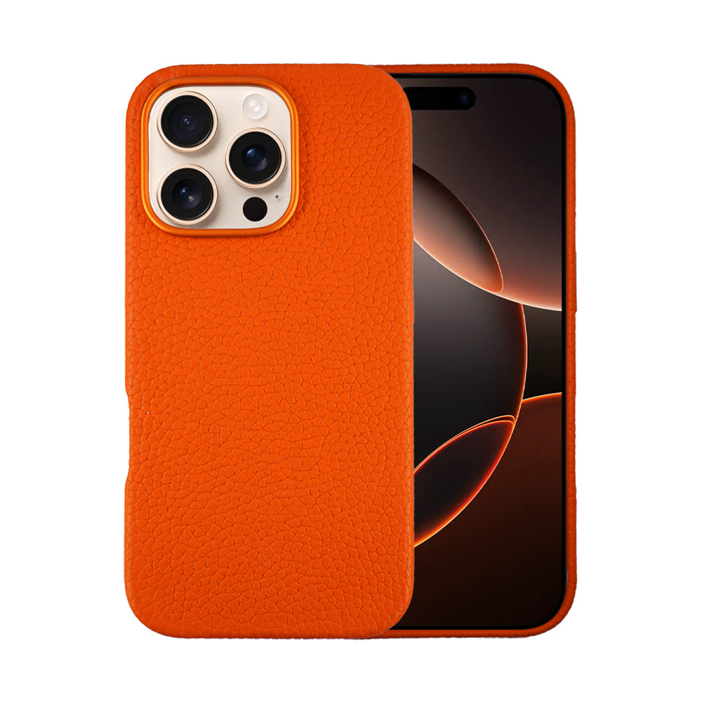 A-Case Genuine Leather Case for iPhone 16 Pro Max - Amur