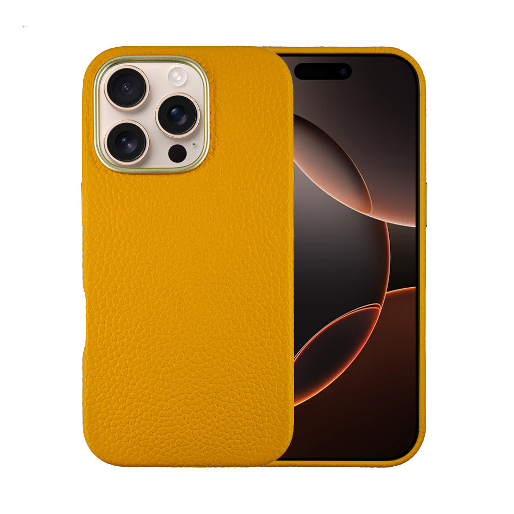 A-Case Genuine Leather Case for iPhone 16 Pro Max - Amur