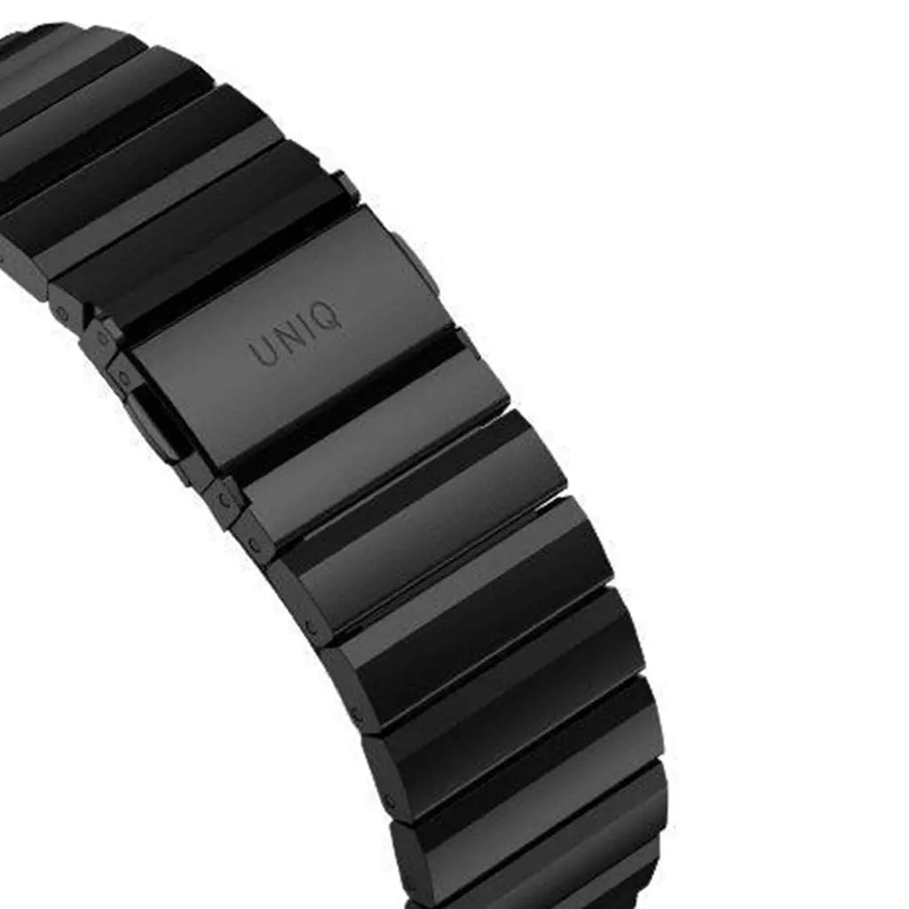 Uniq Strova Apple Watch steel strap 49/45/44/42mm -Black