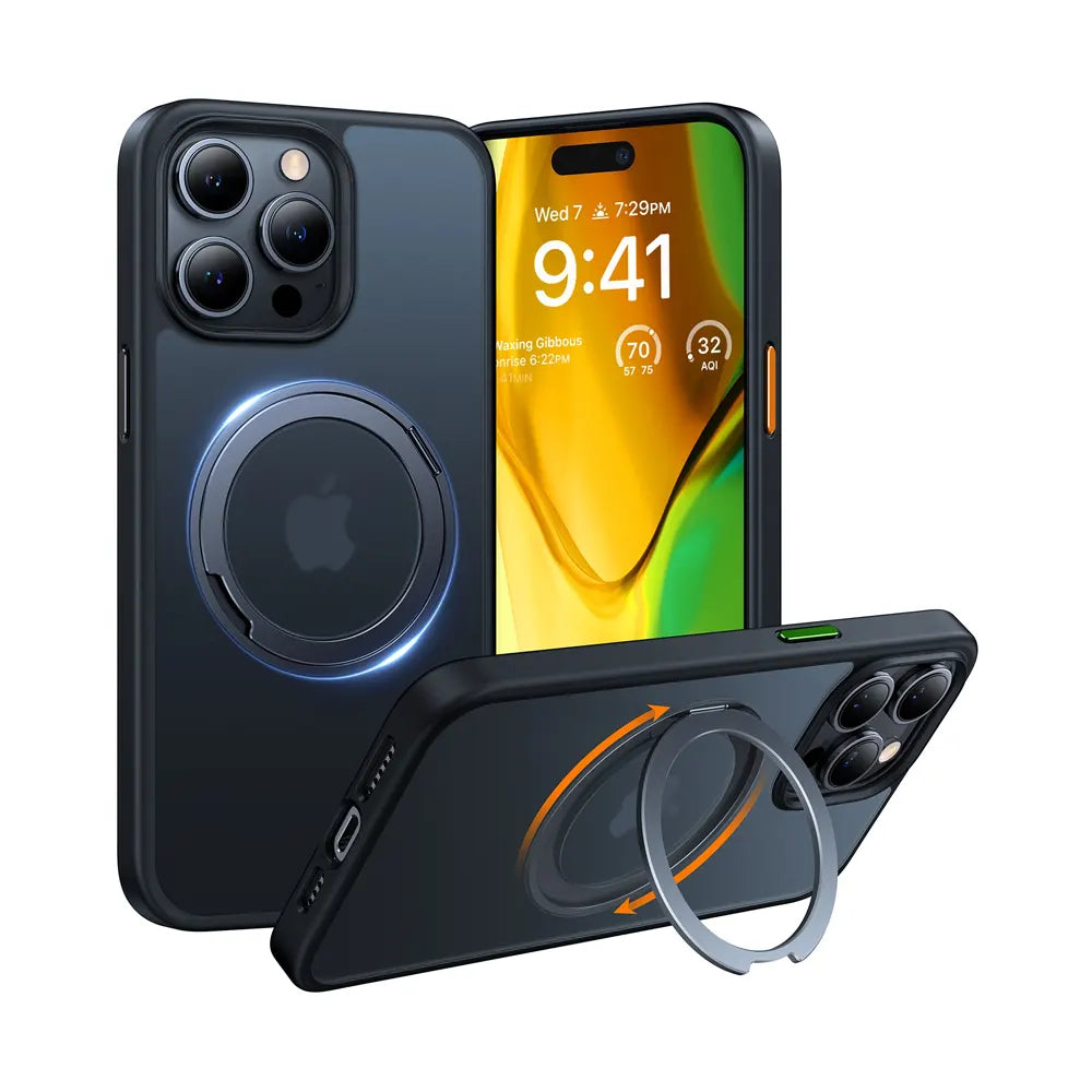 Upro Ostand Pro Series For iPhone 15 Pro Max - Clear