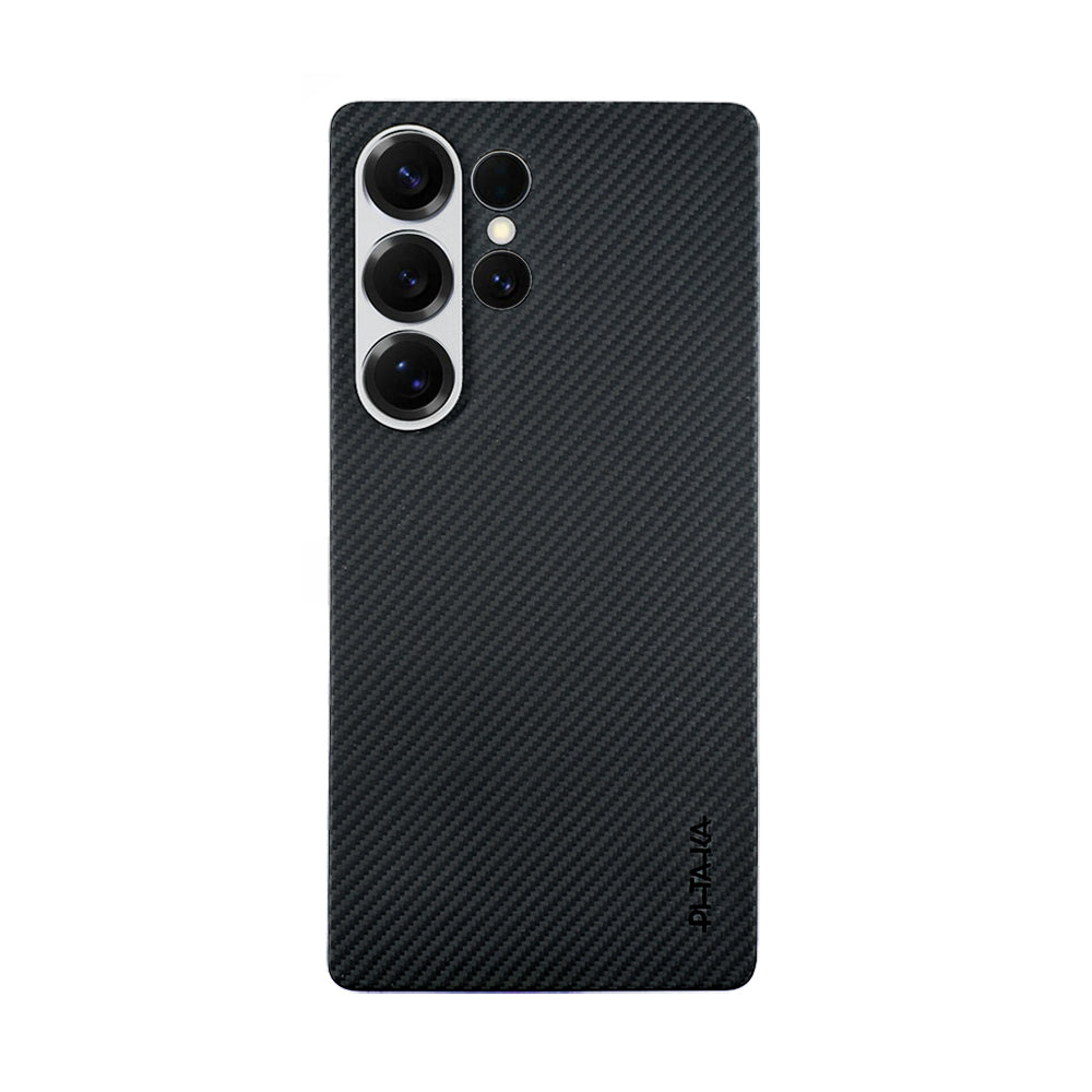 Pitaka Tactile Woven Case for Samsung S25 Ultra - Black/Gray