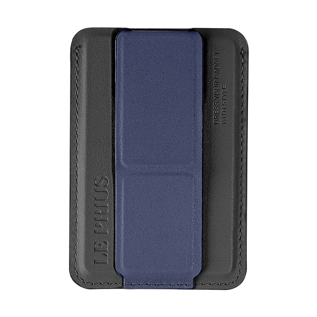 Bengal Card Holder with Magnetic Grip and Extendable Stand-Black