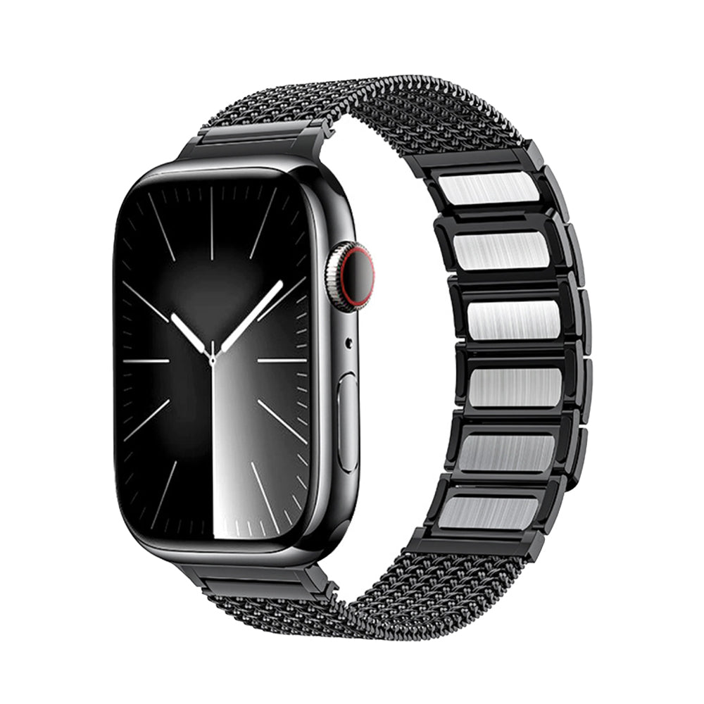 Hasir Apple Watch Magnetic Steel Band - Black