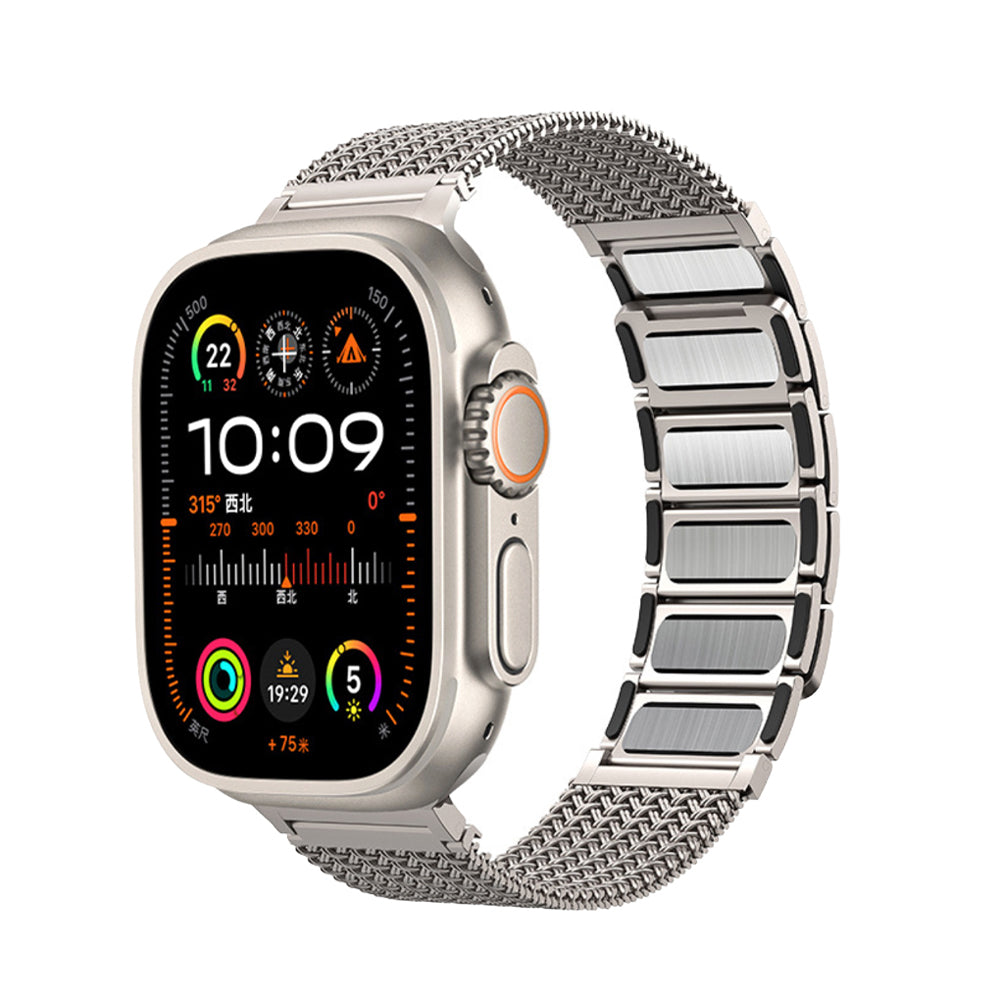 Hasir Apple Watch Magnetic Steel Band - Black