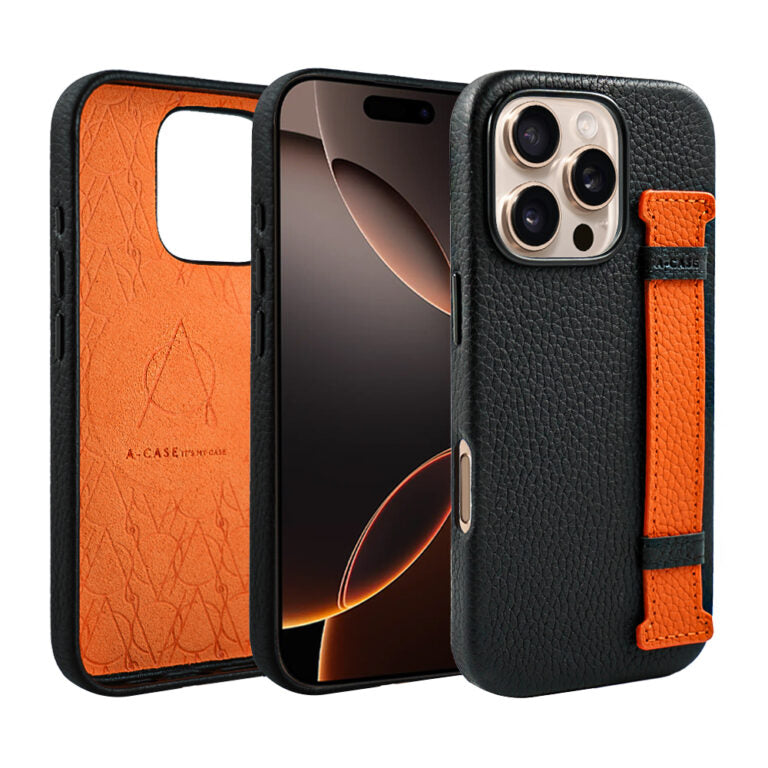 A-Case Genuine Leather Case For iPhone 16 Pro Max - Amur Pro