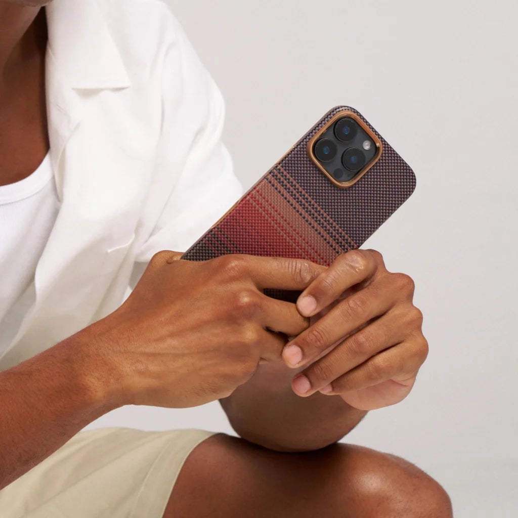 Pitaka Military-Grade Protective Case for iPhone 16 Pro Max - Sunset