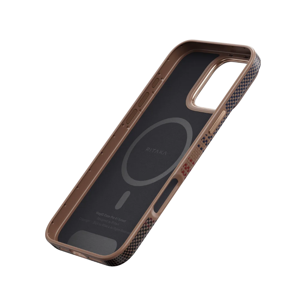 Pitaka Military-Grade Protective Case for iPhone 16 Pro Max - Sunset
