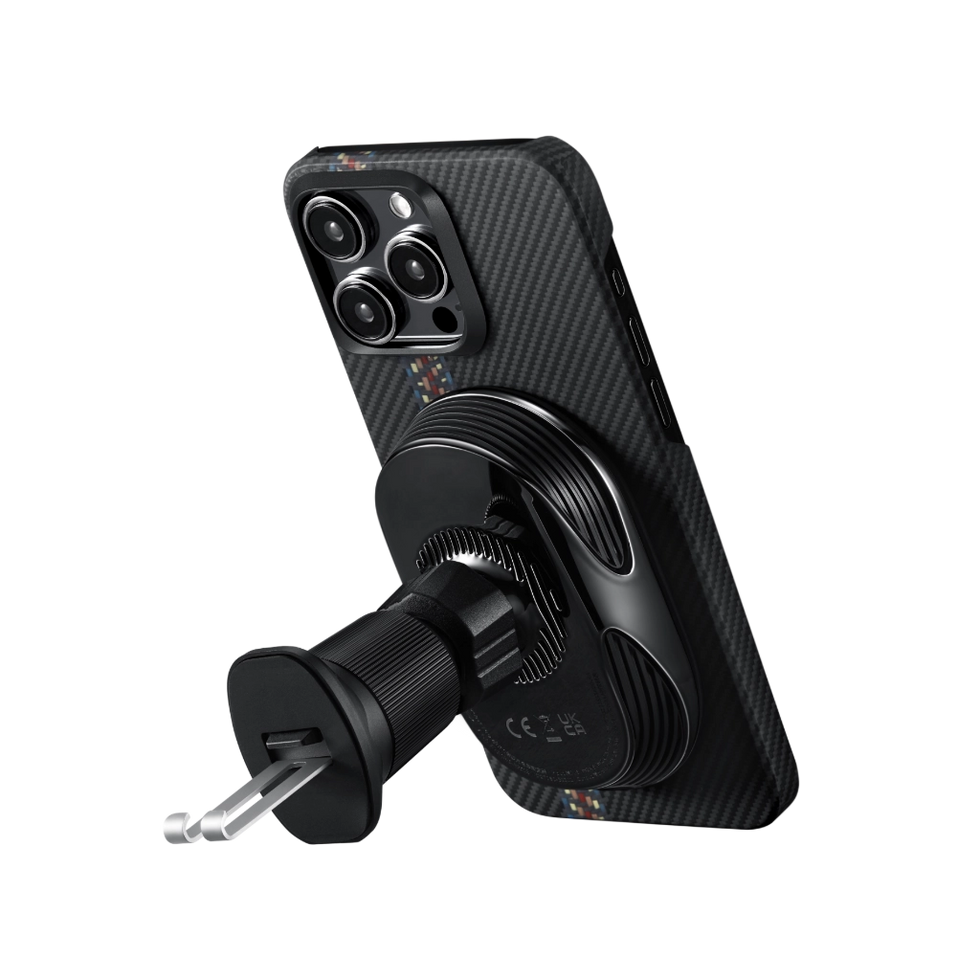 Pitaka Magnetic Car Phone Holder For Air Vent - Black