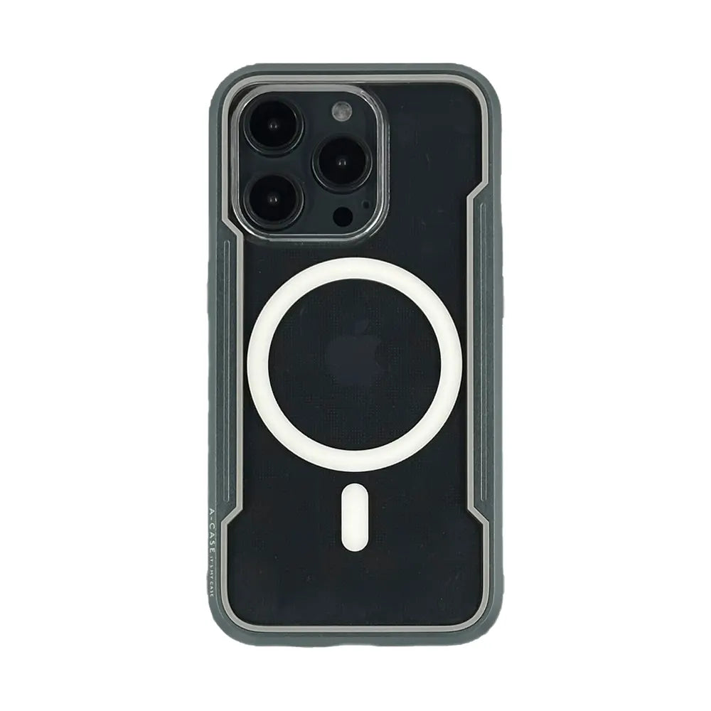 Asker Series For iPhone 15 Pro Max - Gray
