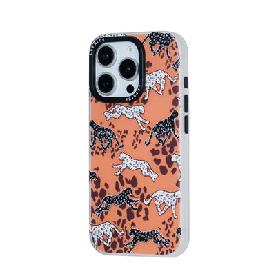 Le Prius Bombay IMD Print Case For iPhone 16 Series - Lepoard